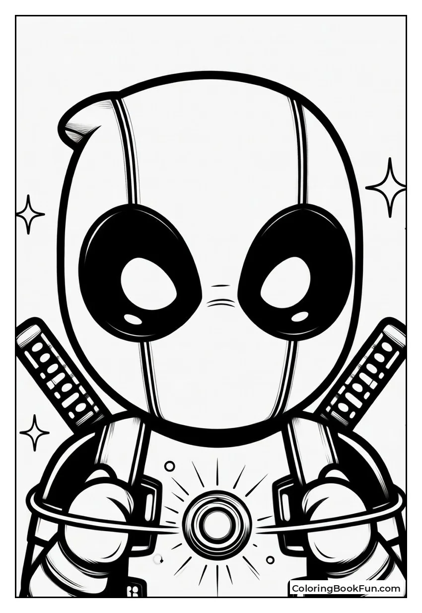 Deadpool Holds Magical Sling Ring