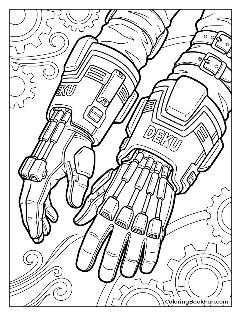 Deku Uses Special Air Force Gloves