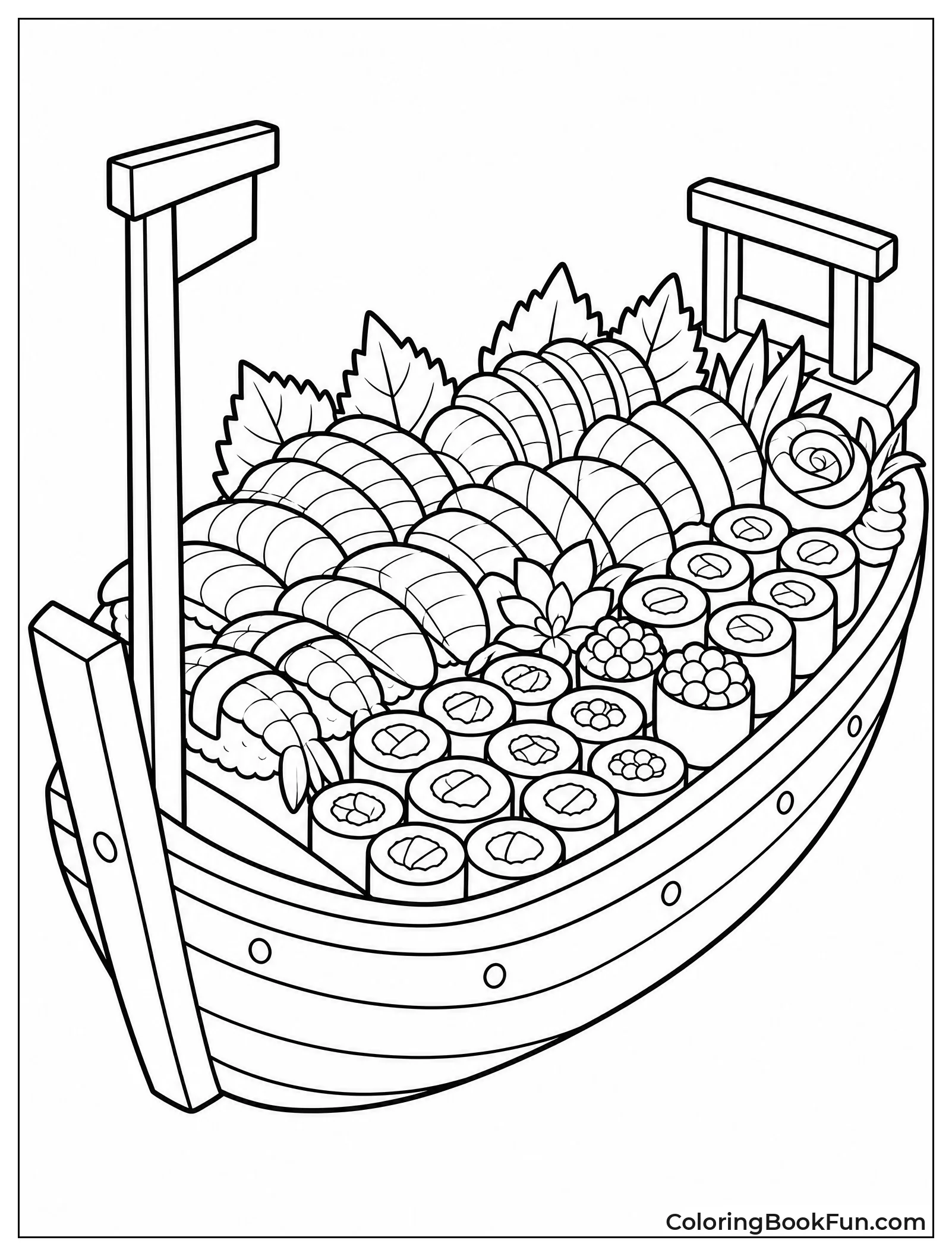 Deluxe Sushi Boat for Party