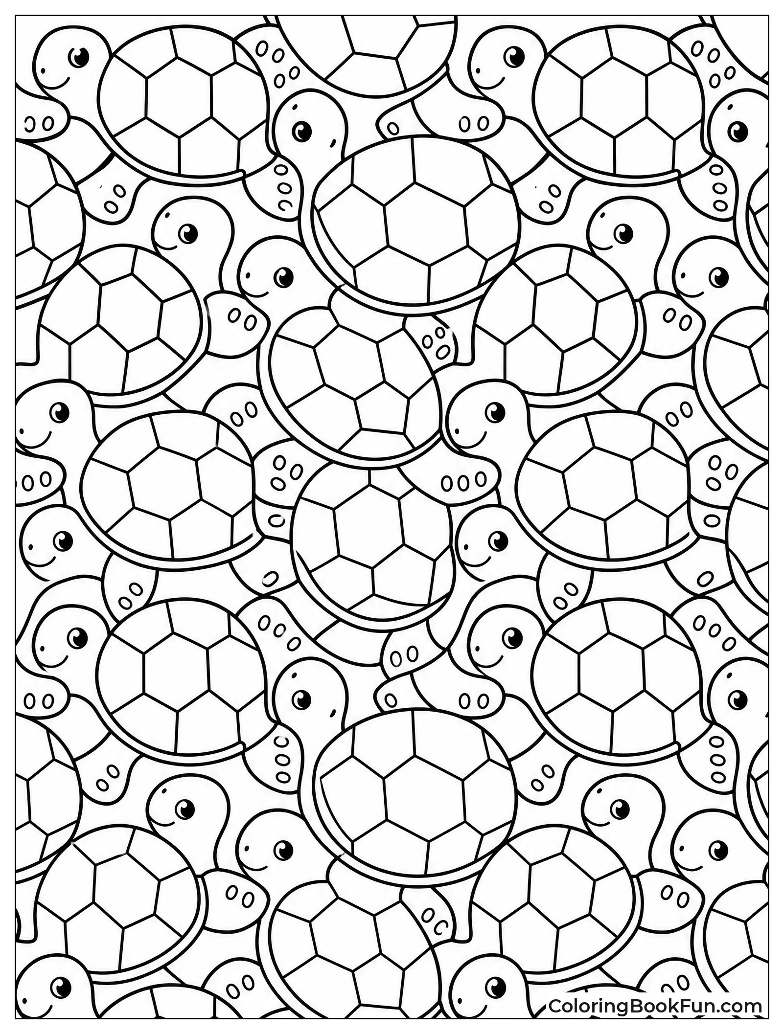 Turtles Lock Their Shells Together