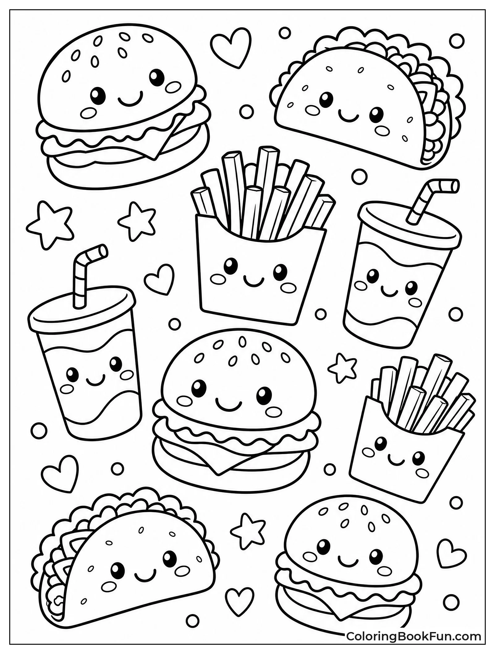 Smiling Burgers Join the Party