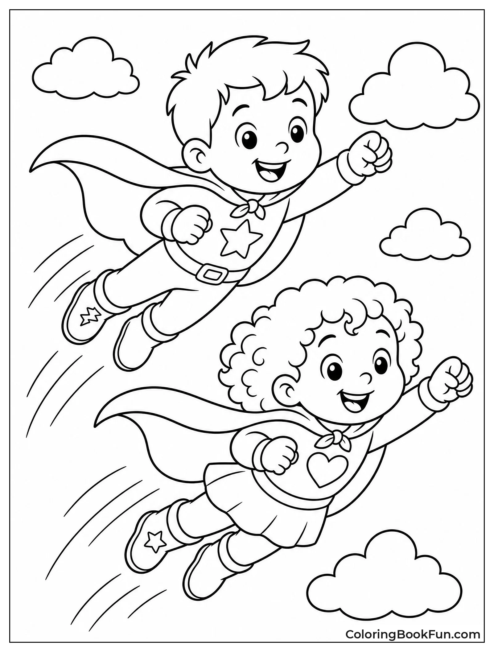 Super Babies Fly Through the Air