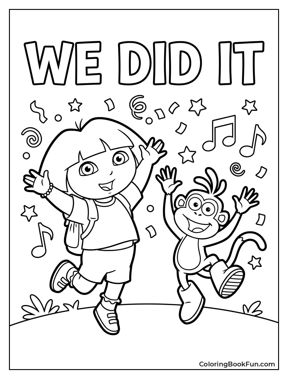 Dora and Boots Do We Did It Dance