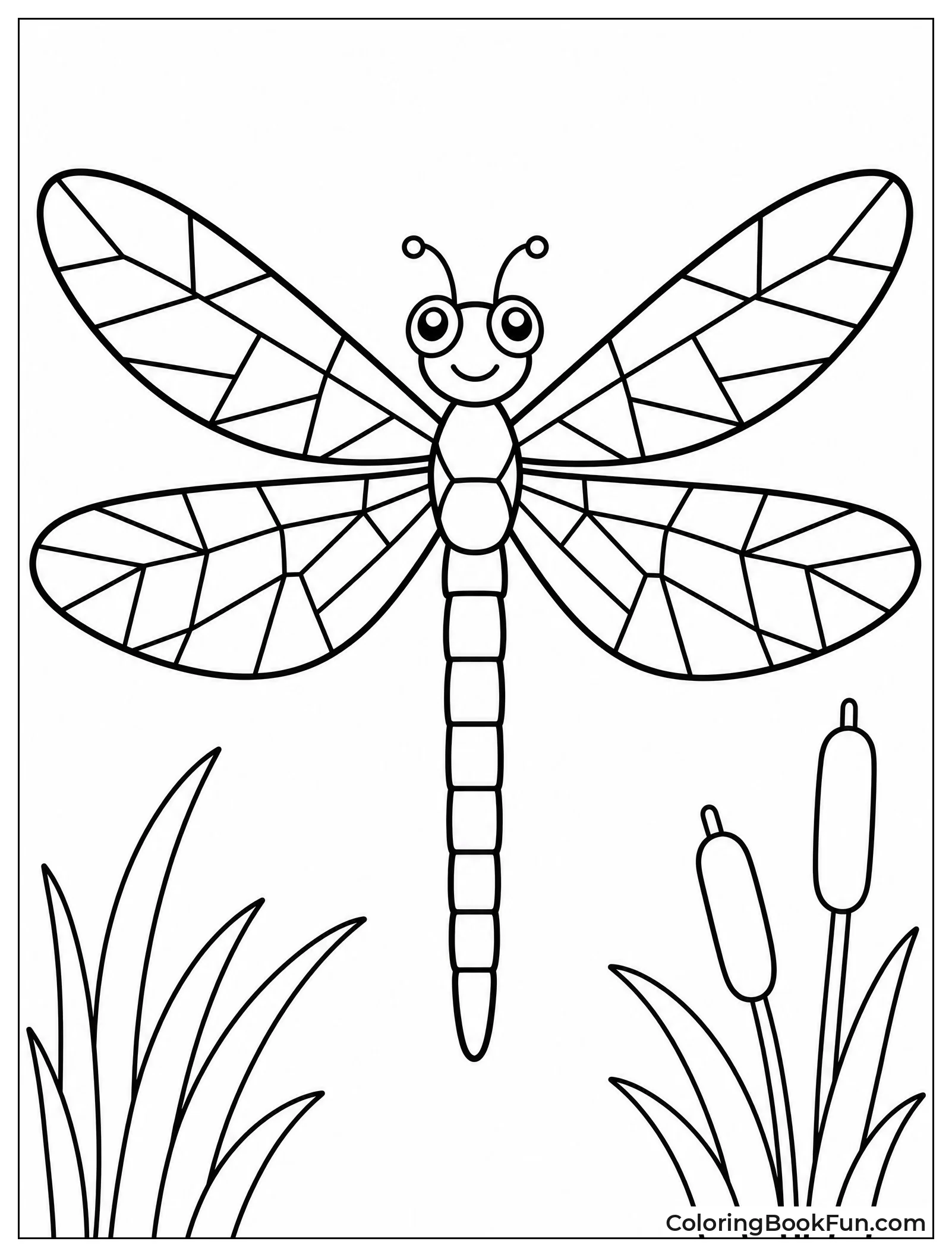 Stained Glass Dragonfly Wings