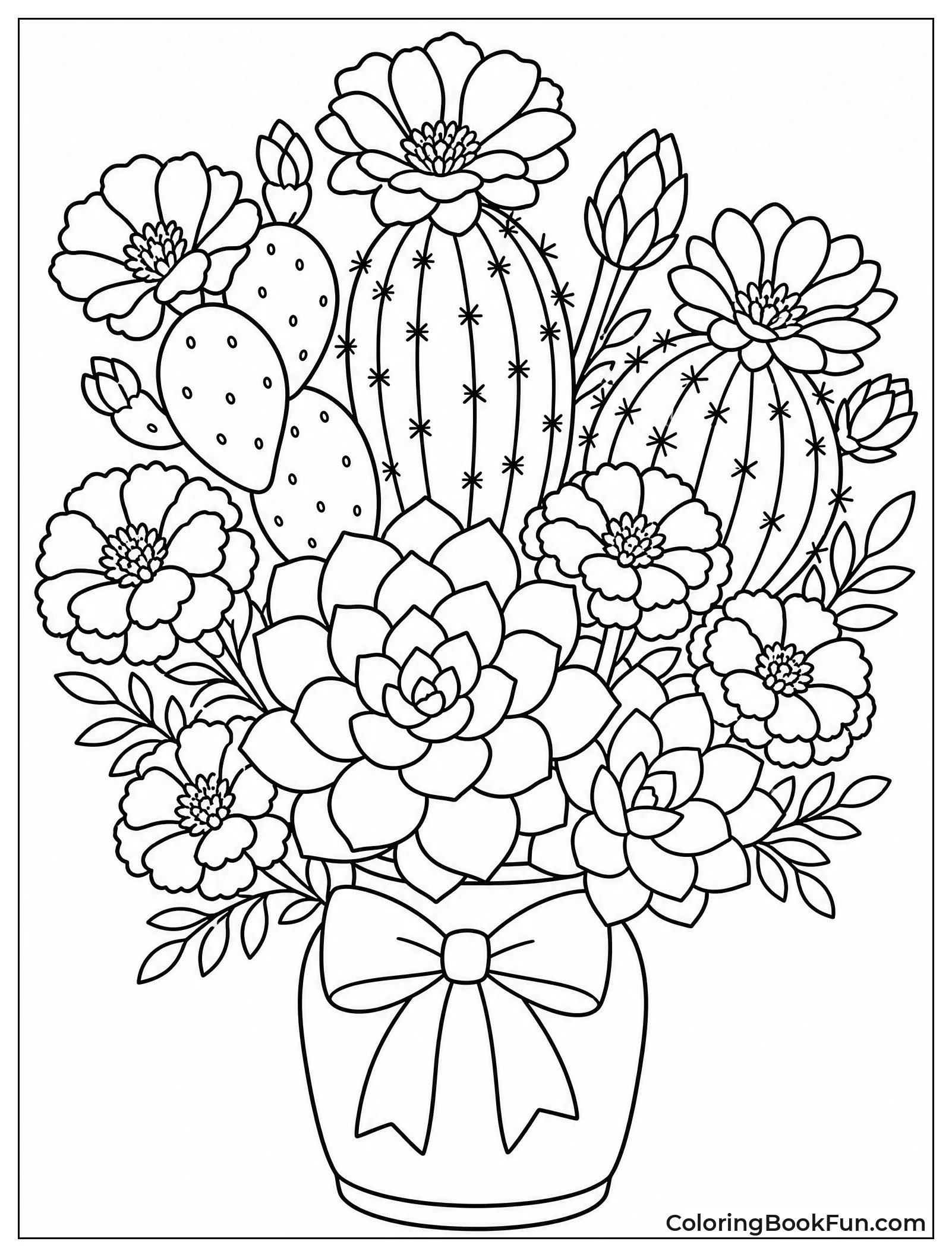 Succulents Bloom in Desert Style
