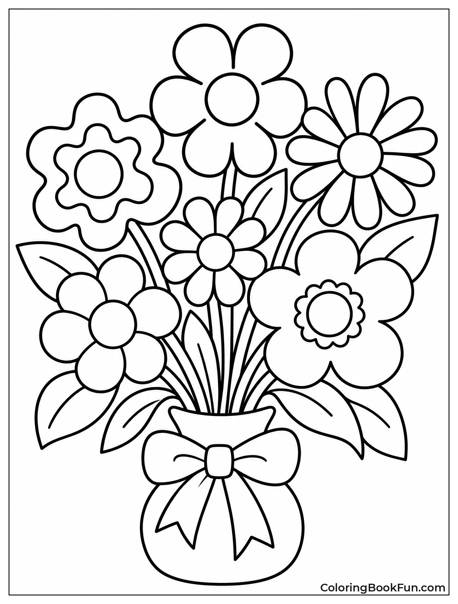 Groovy Flowers in Bold Shapes