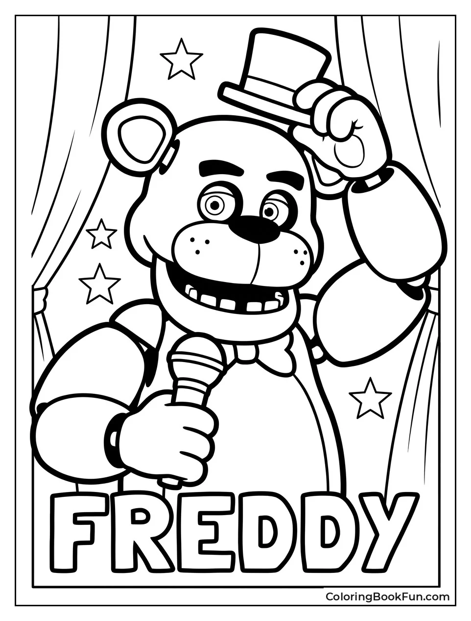 Classic Freddy Tipping His Hat