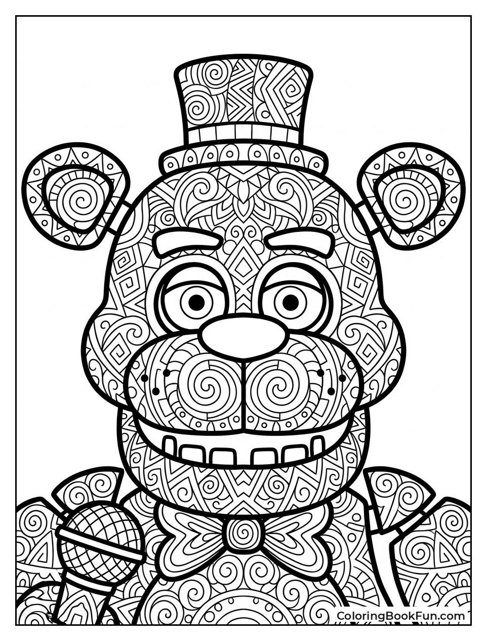 Detailed Freddy Mask Close Up