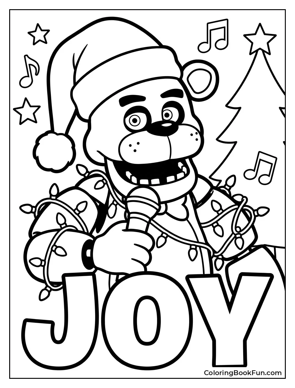 Freddy Singing Christmas Carols