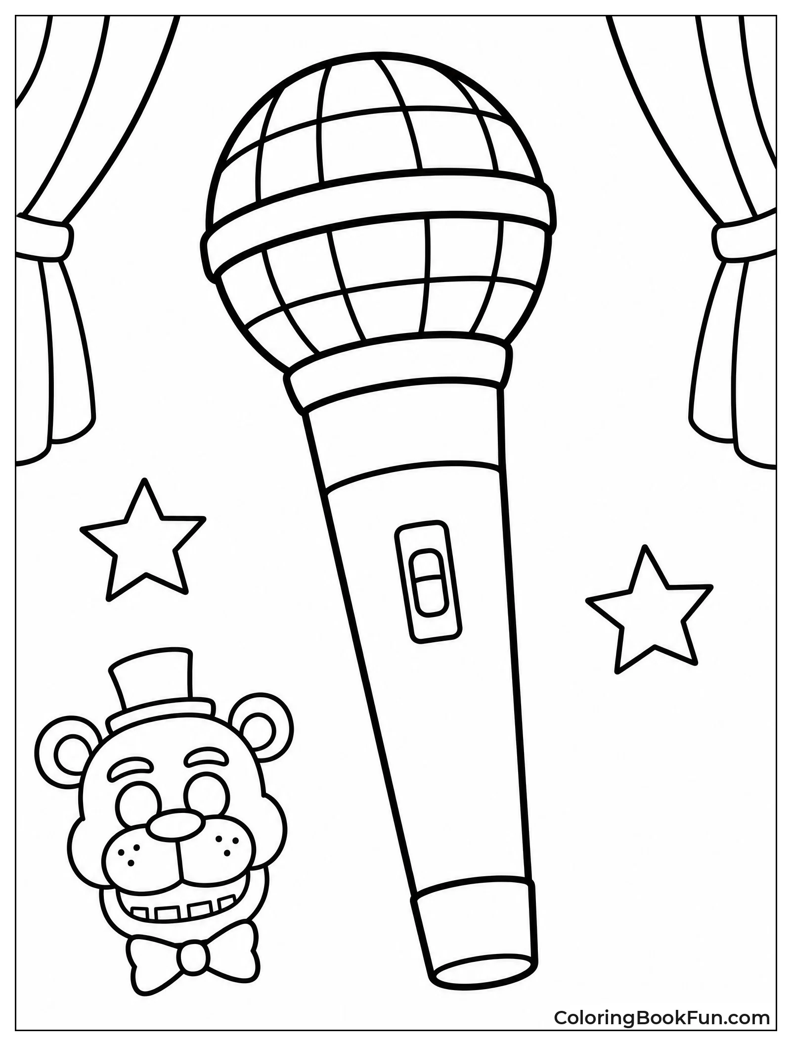 Freddy Iconic Silver Microphone