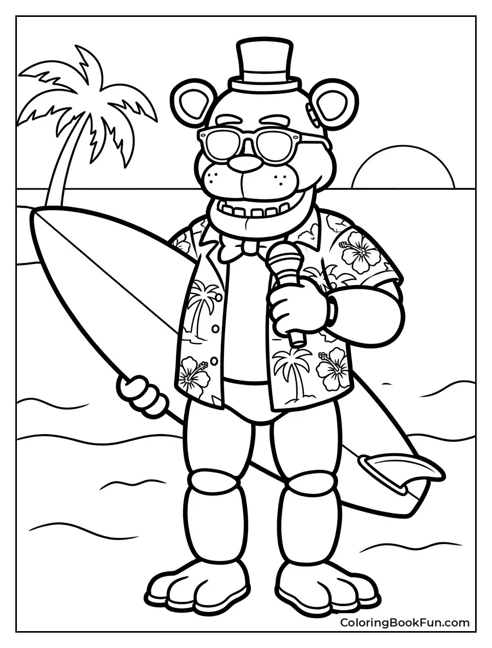 Freddy on Summer Vacation