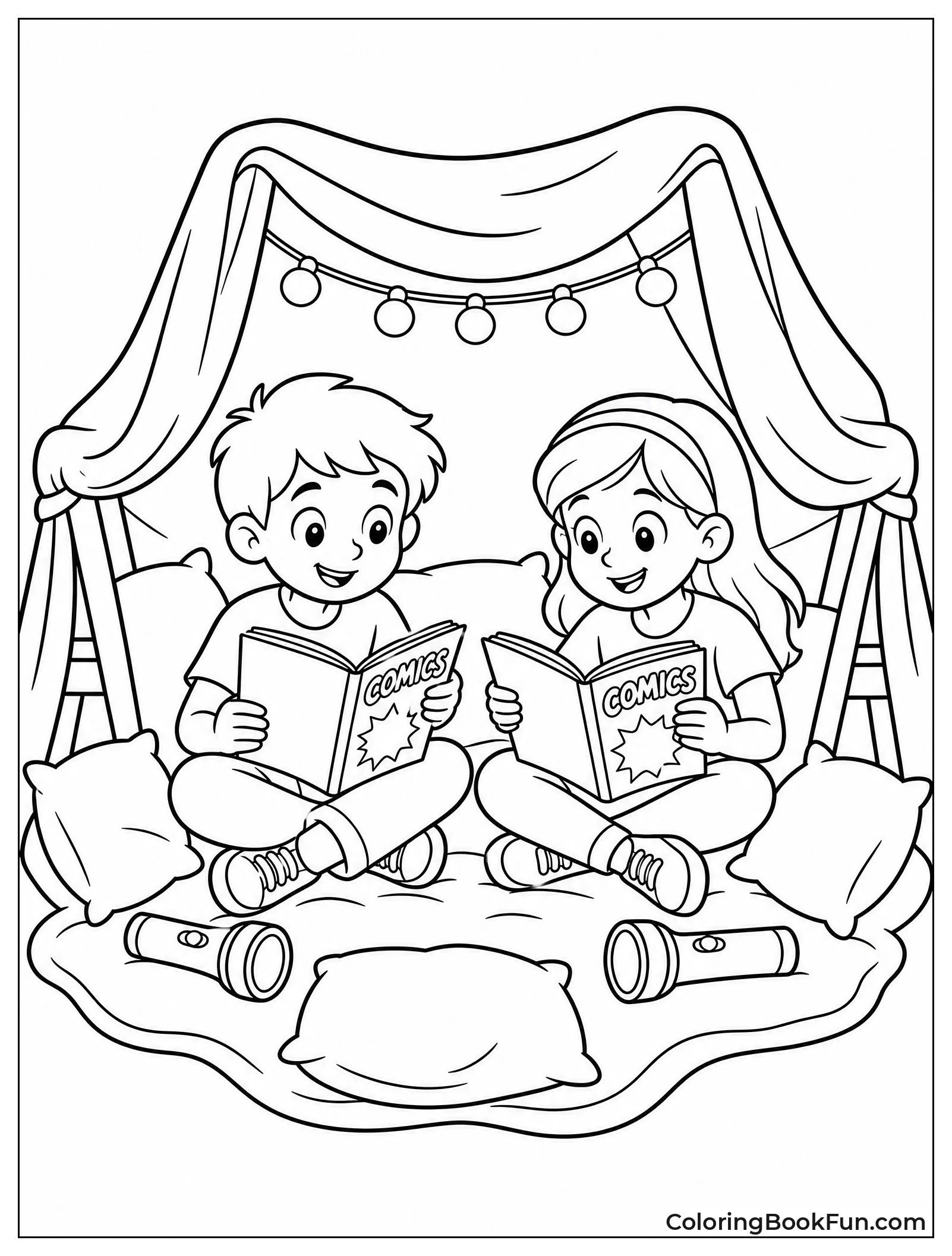 Building a Cozy Blanket Fort