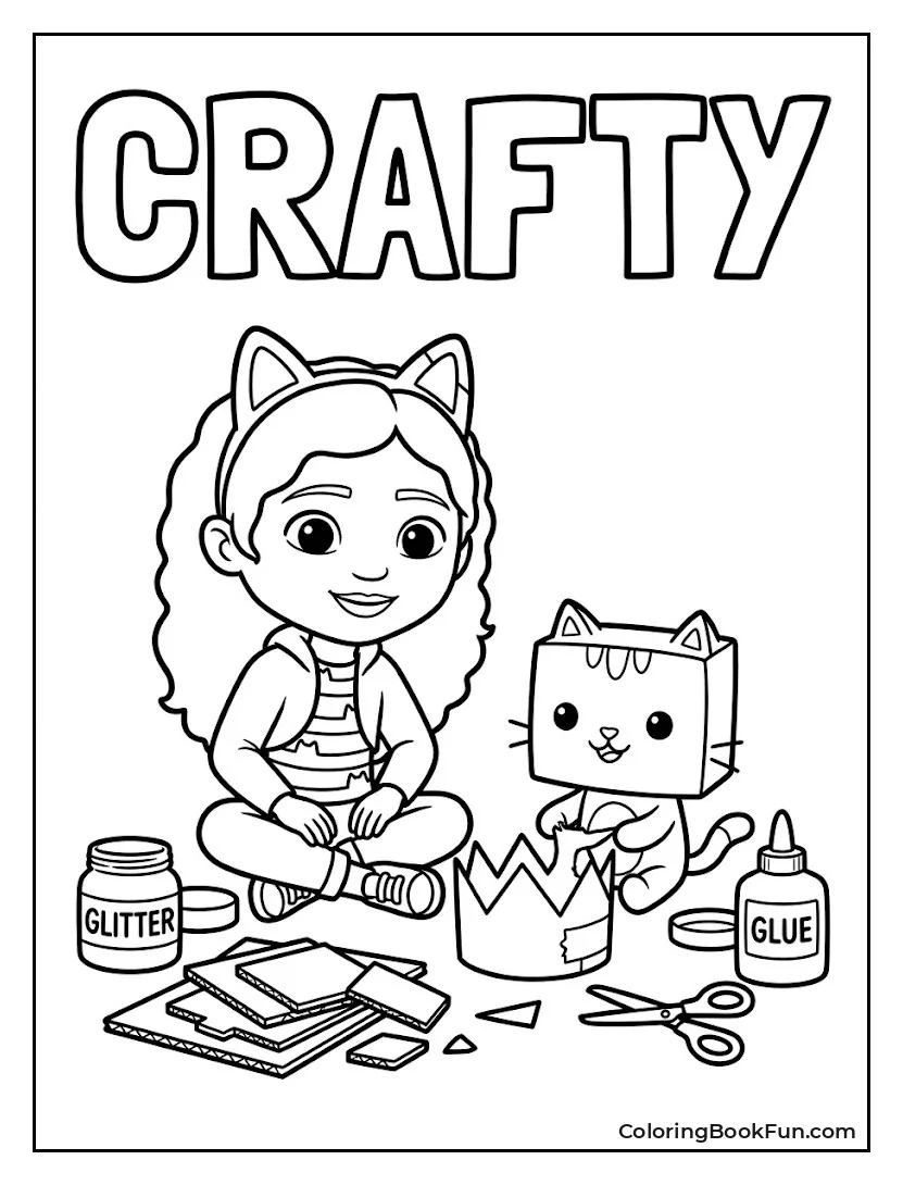 Baby Box and Gabby Make Crowns