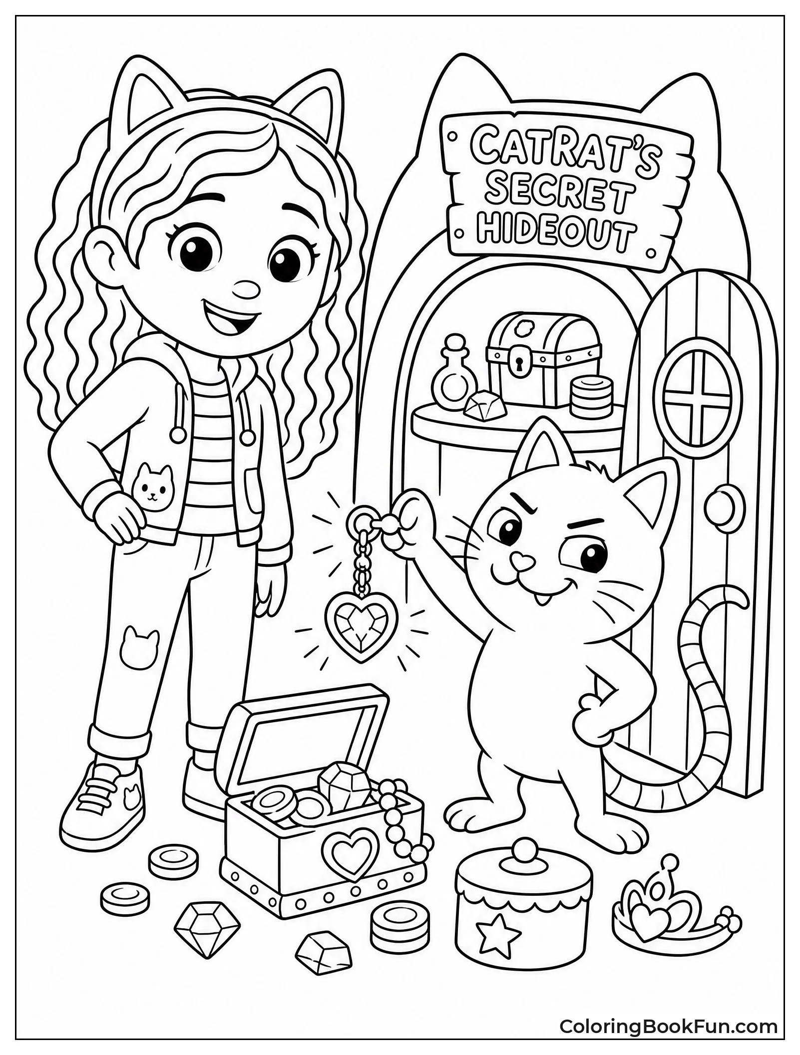 CatRat Shows His Shiny Treasures