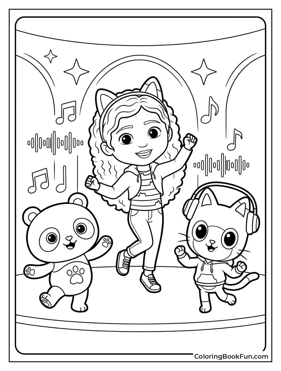 Gabby Dances with Pandy and DJ Catnip