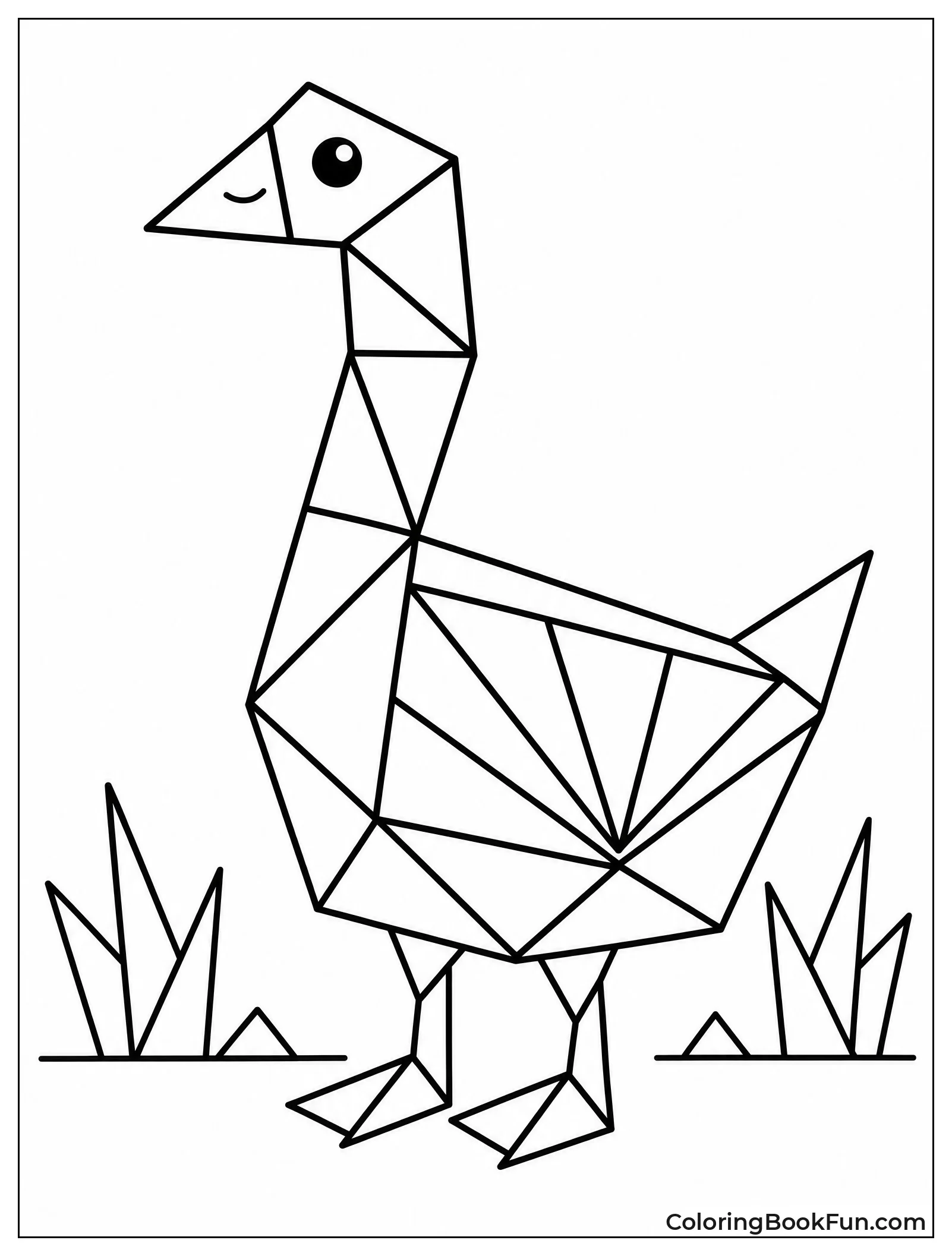 Goose Made of Triangles