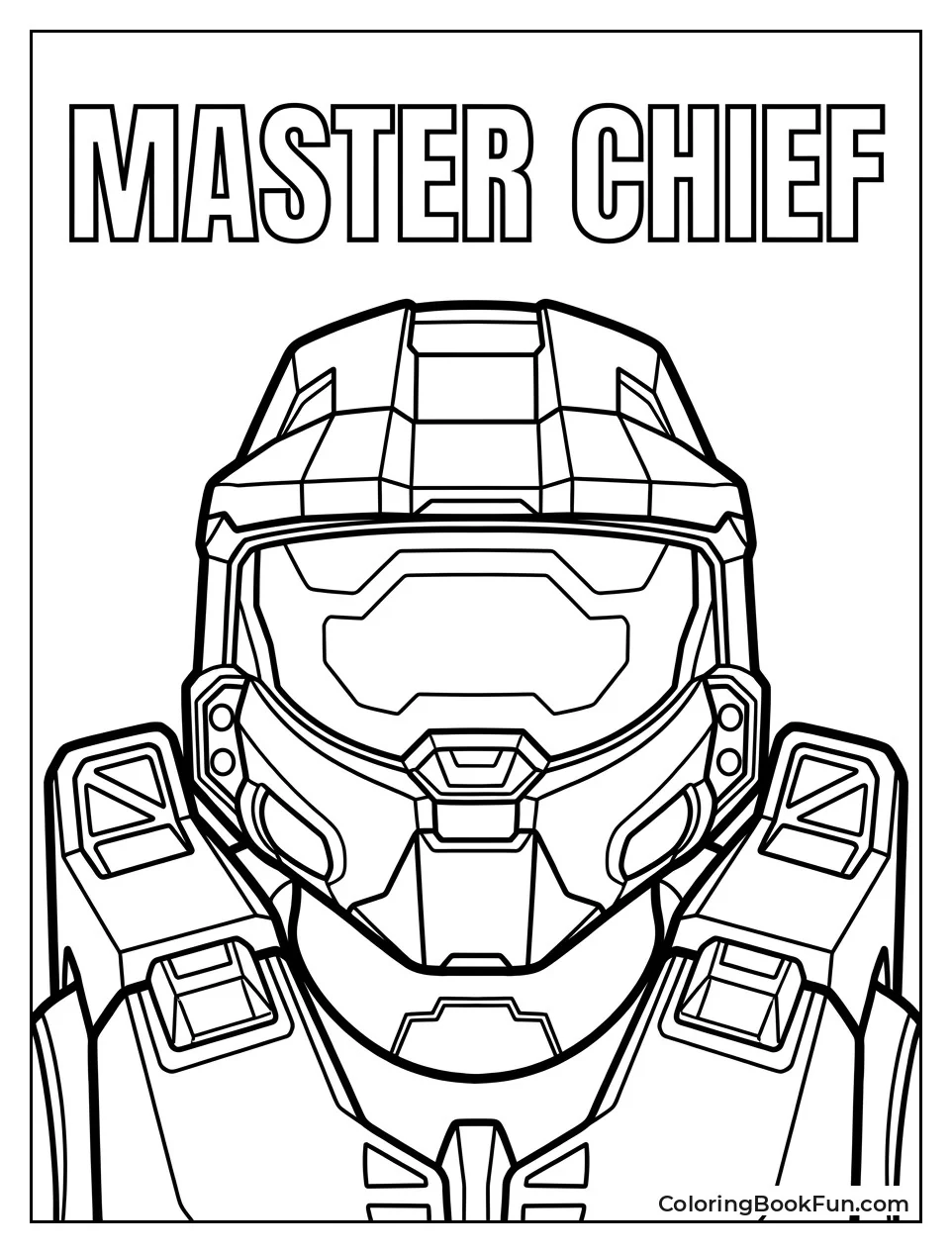 Master Chief Helmet Close Up