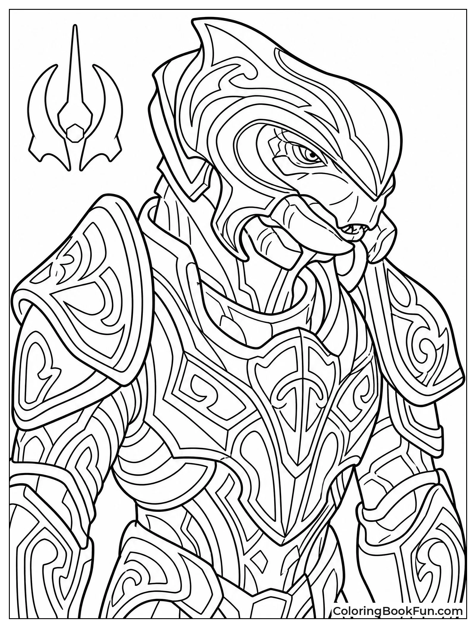 Arbiter Showing Detailed Armor