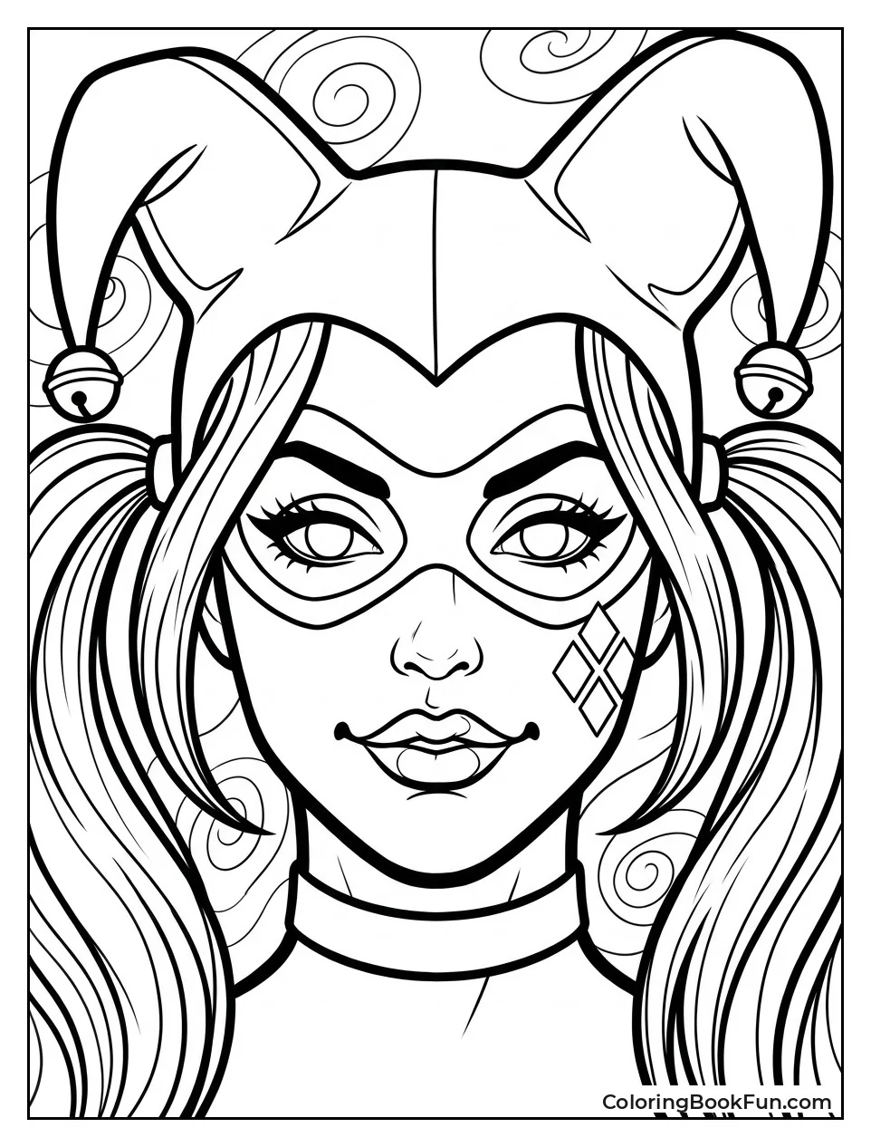 Close Up of Harley Face