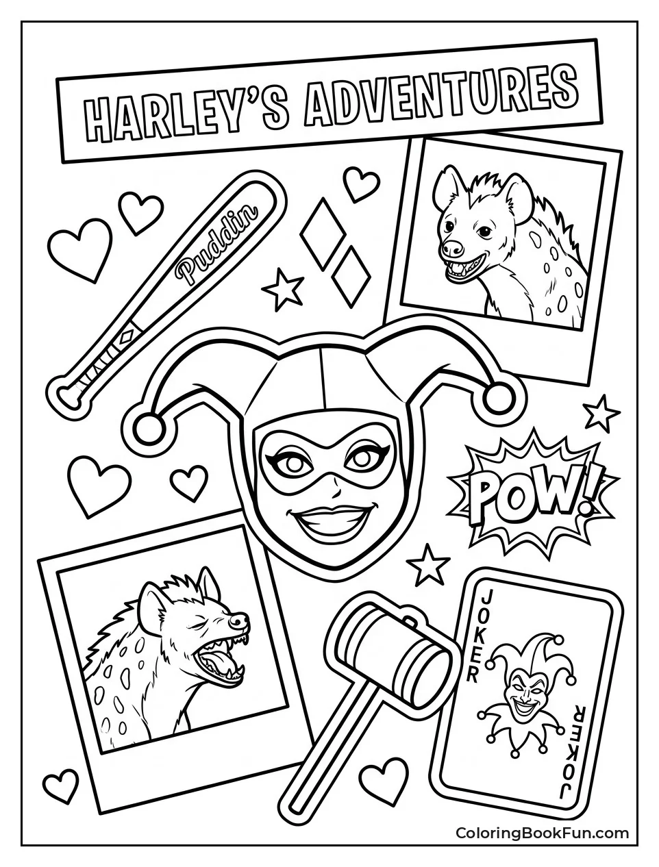 Scrapbook Full of Harley Adventures