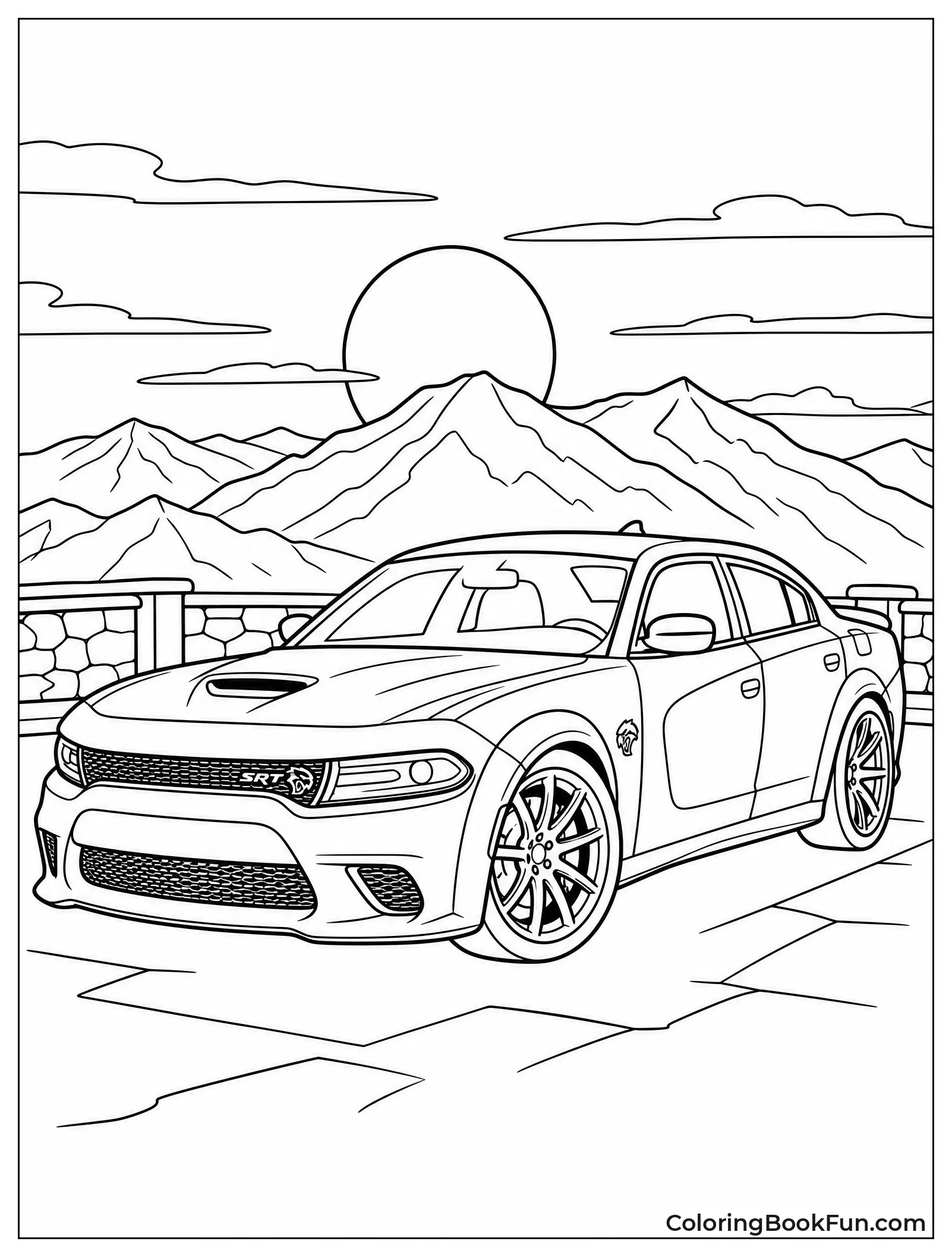 Hellcat at Sunset Overlook