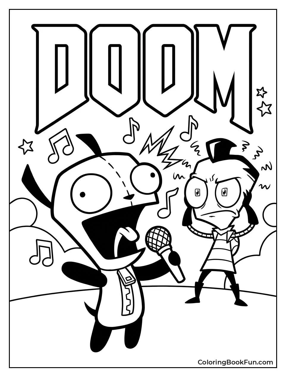 Gir Singing the Doom Song