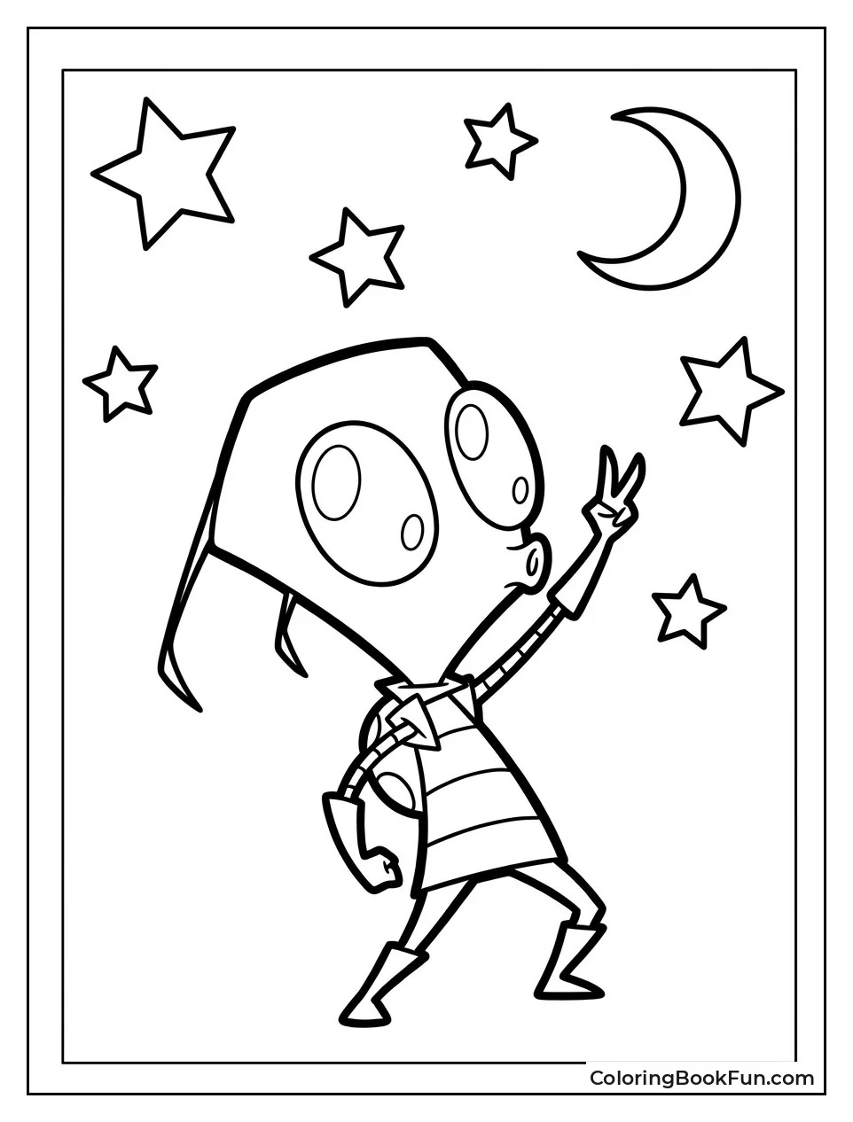 Zim Dancing under the Stars
