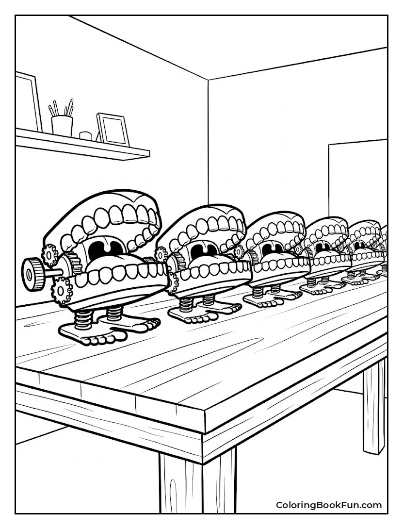 Wind Up Teeth March Together