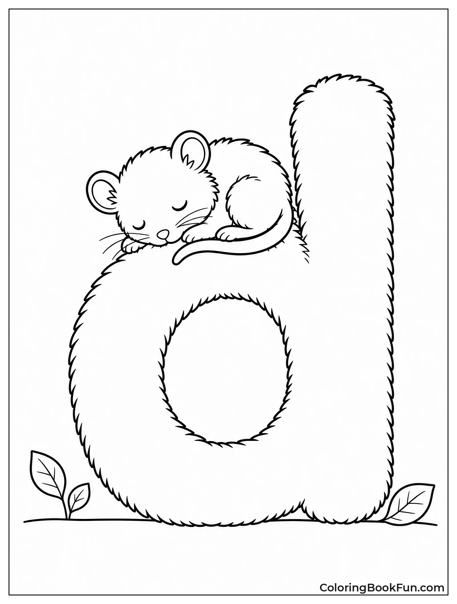 Dormouse Naps on Fuzzy d