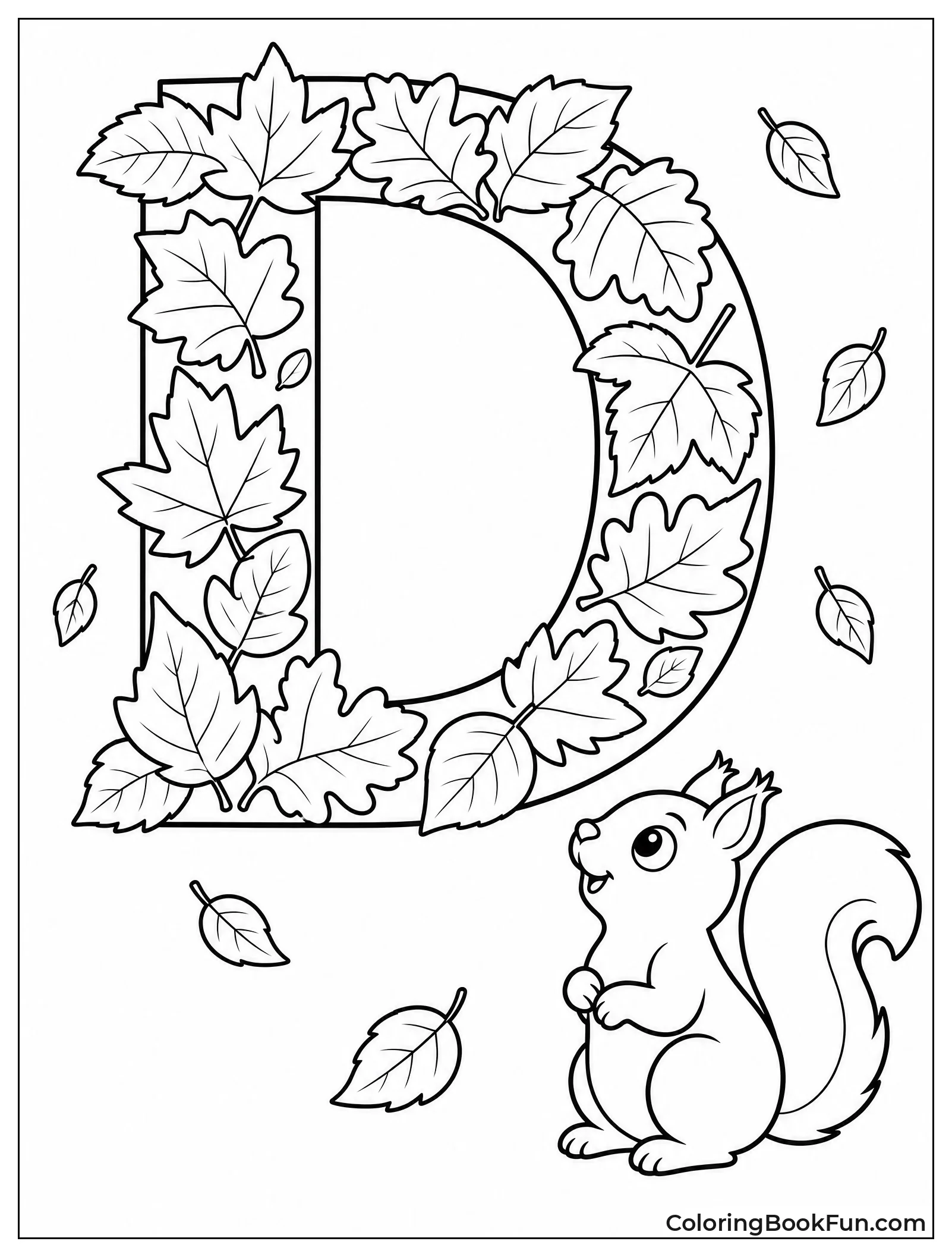 Leaves Form a Fall D