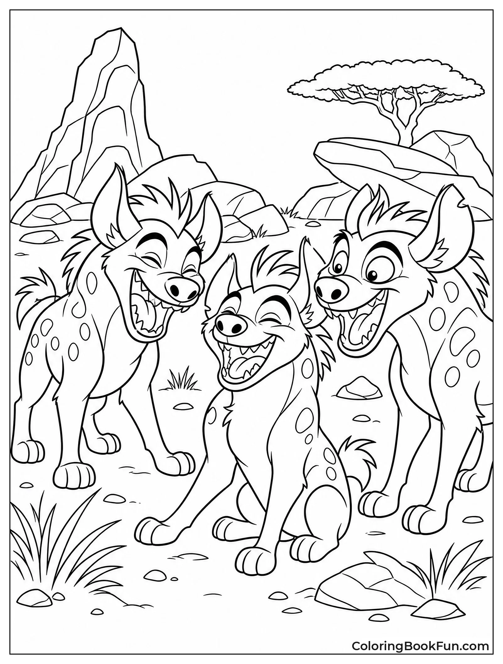 Janja Hyena Pack Laughing