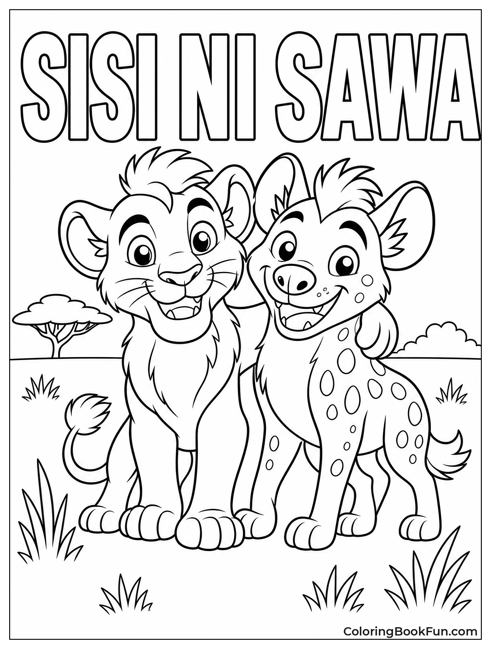 Kion and Jasiri Standing Together