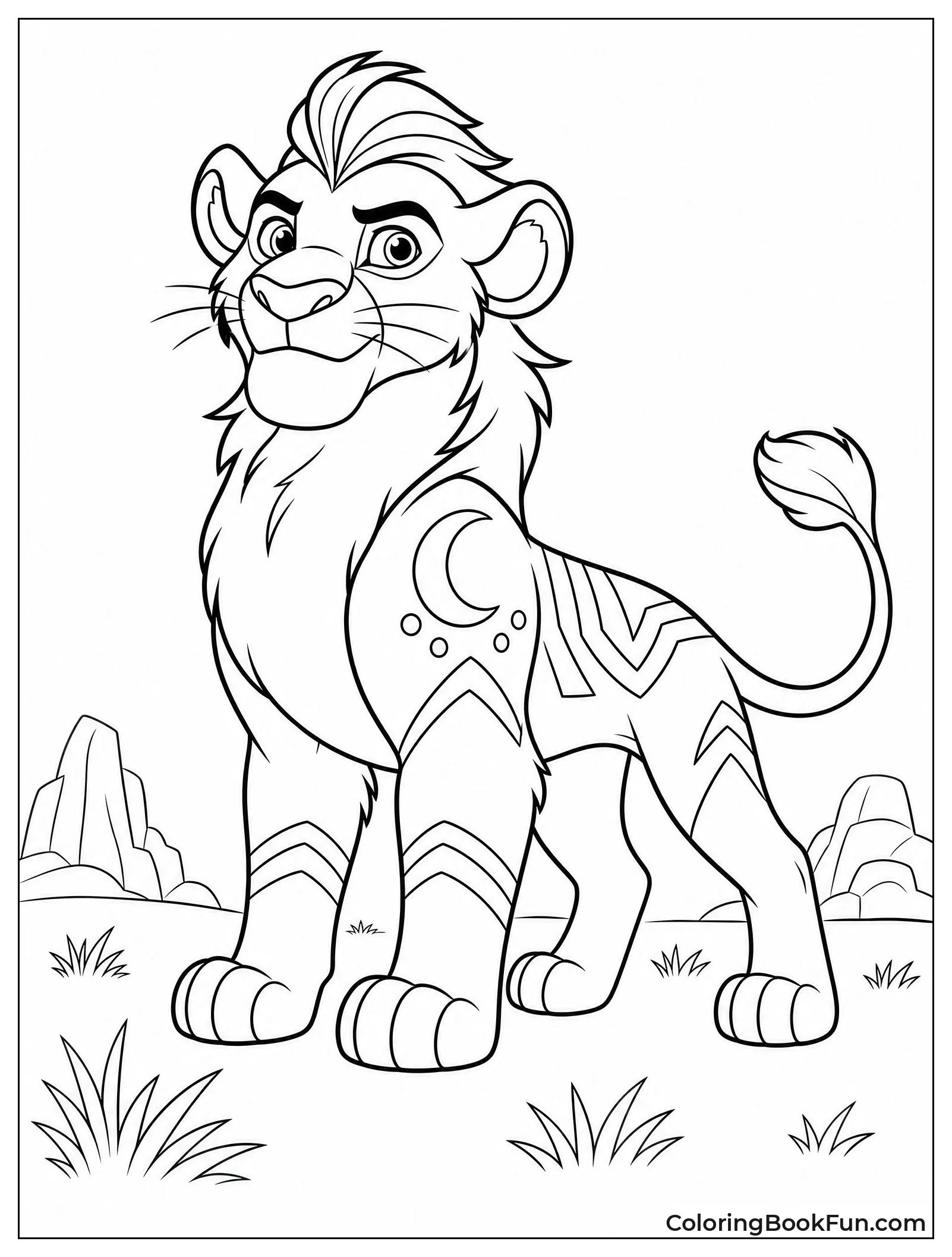 Adult Kion with Night Pride Markings