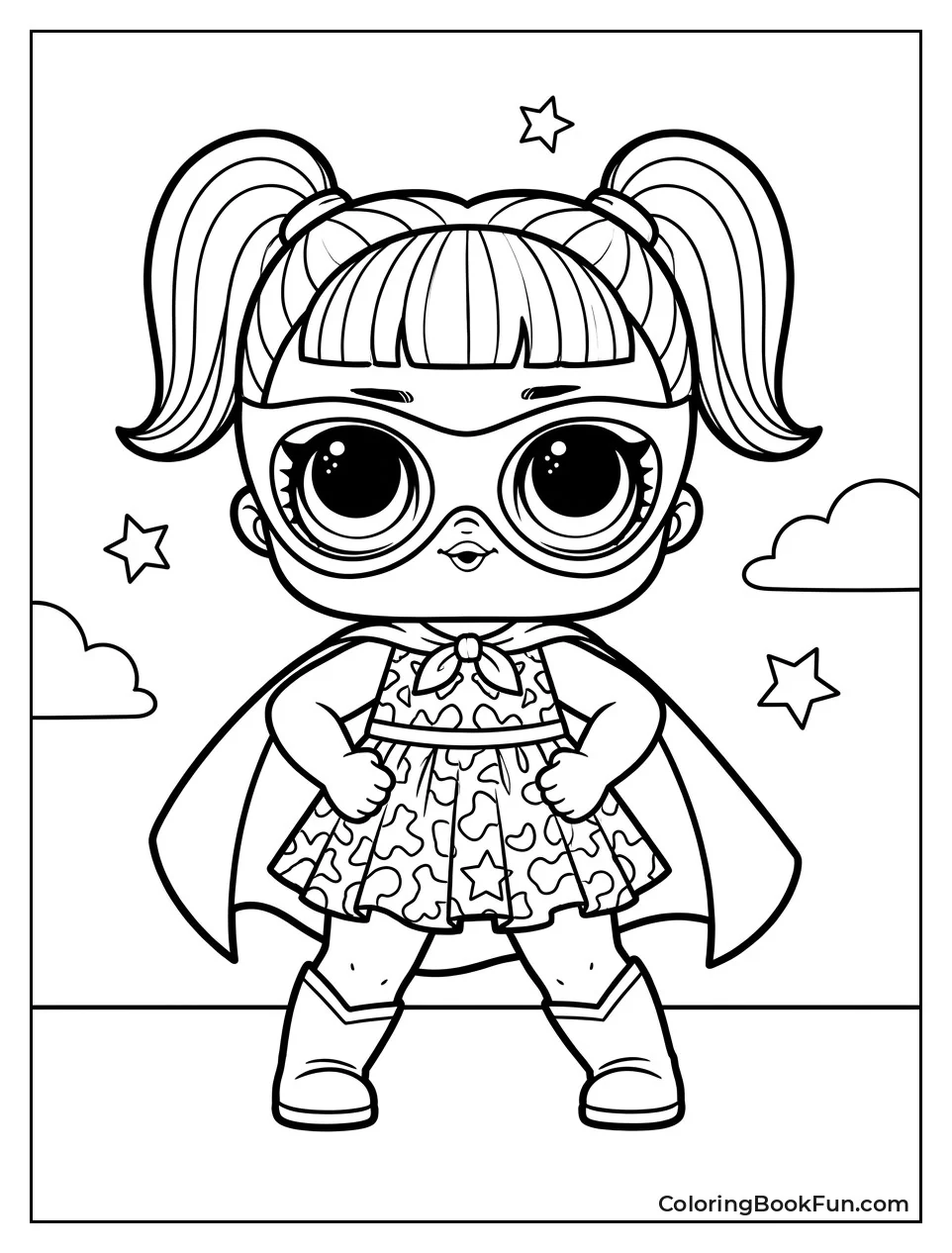 Baby Hero Ready for Action