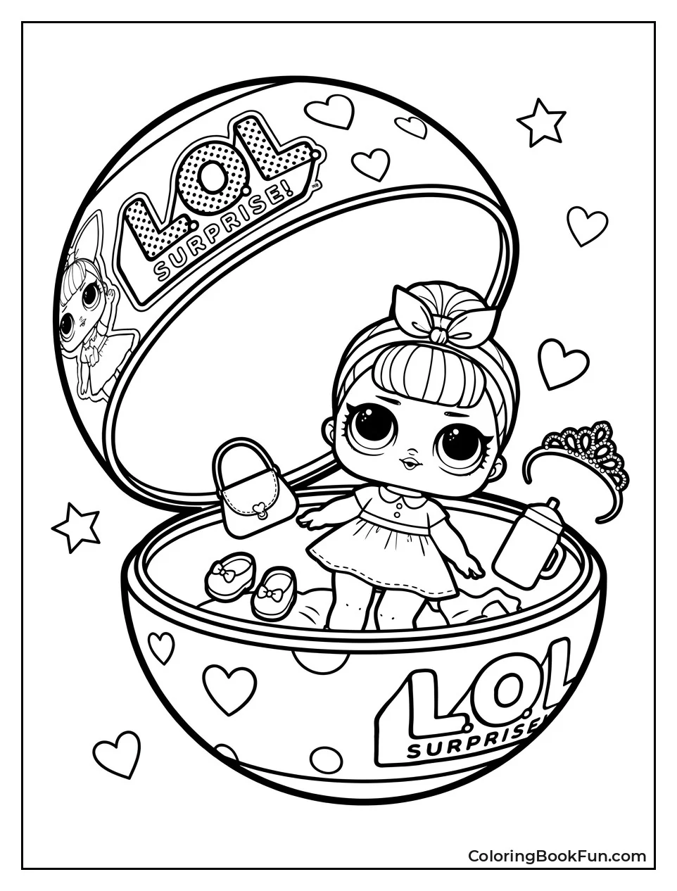 Open Capsule with Doll