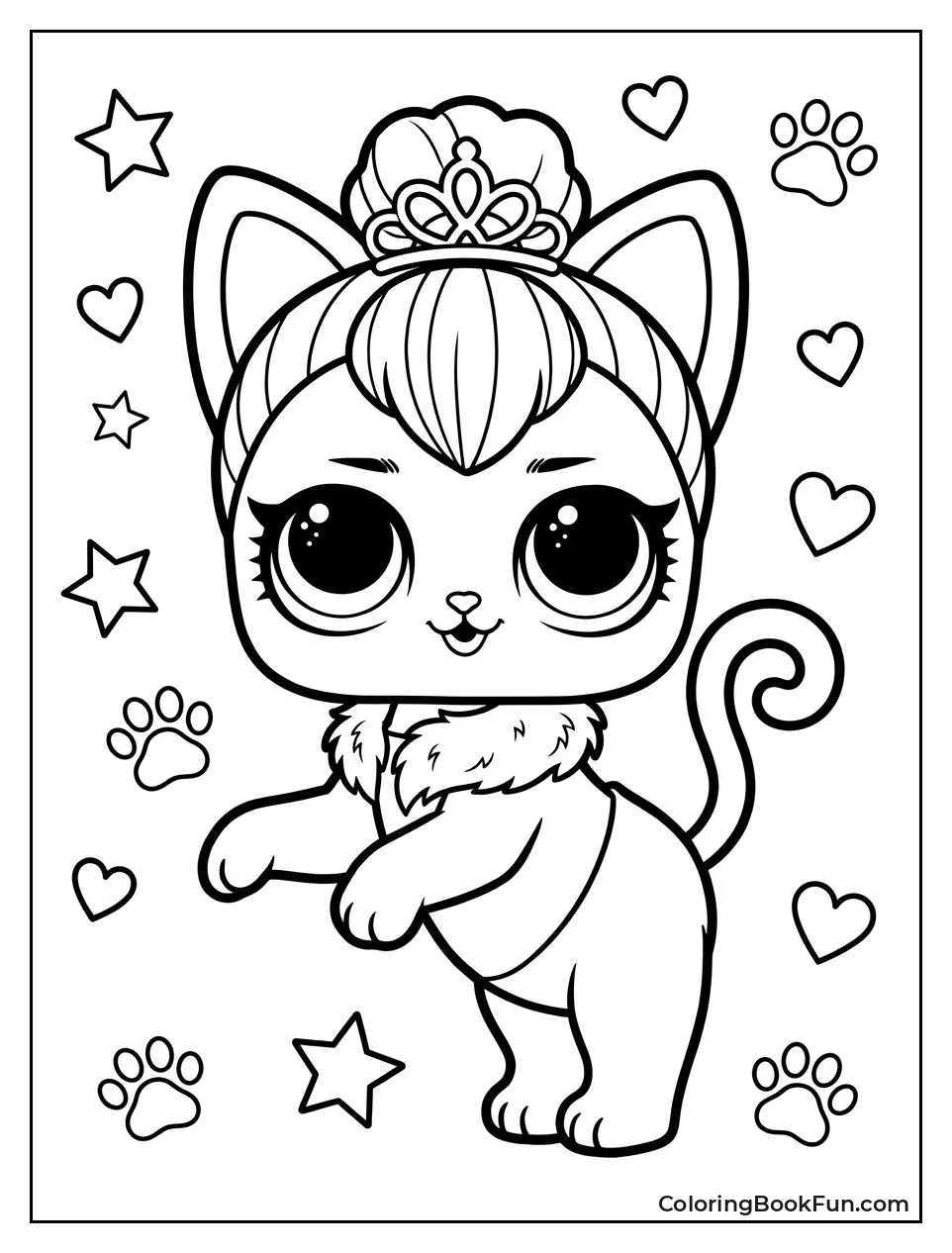 Kitty Queen Playing Around