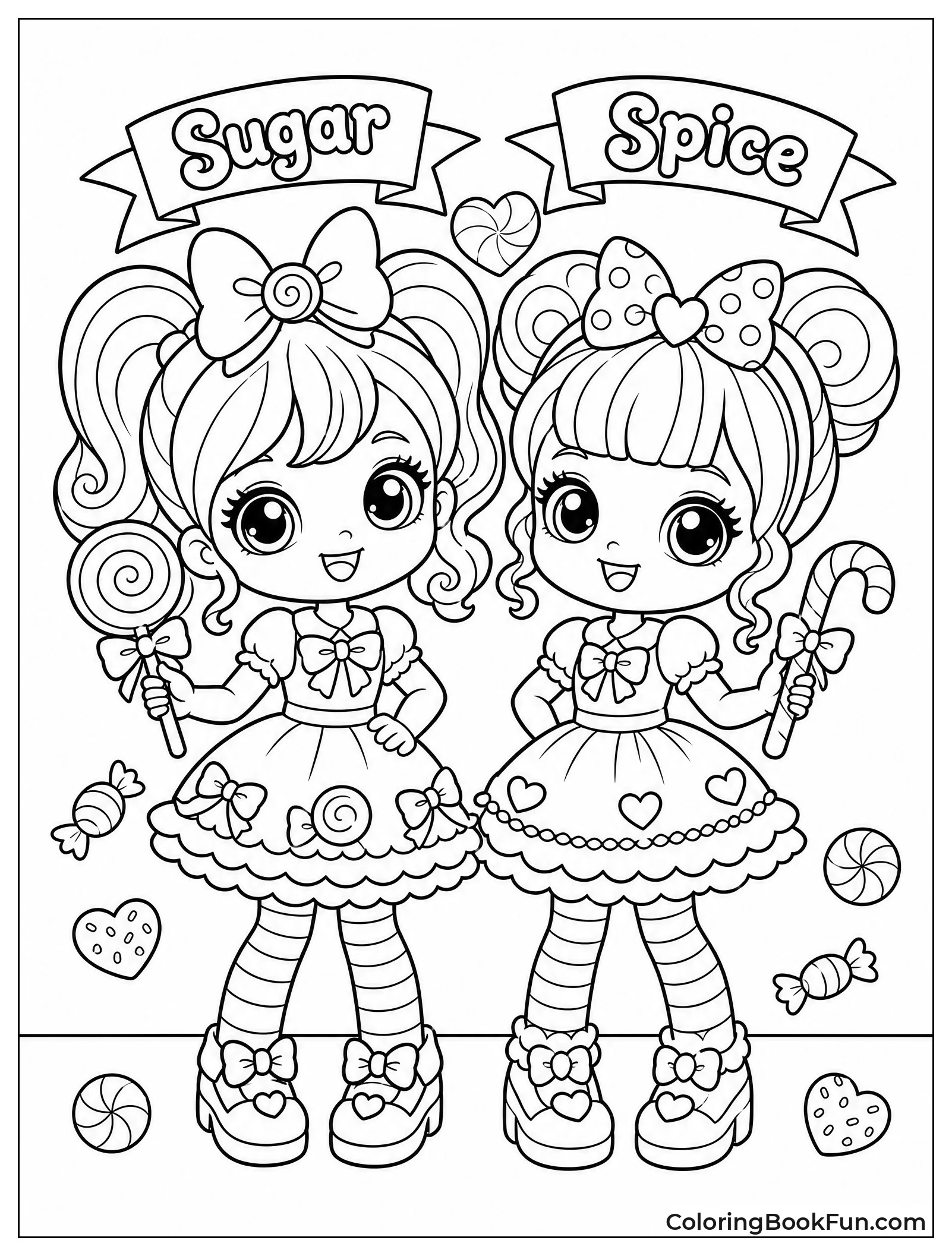 Sugar and Spice in Outfits