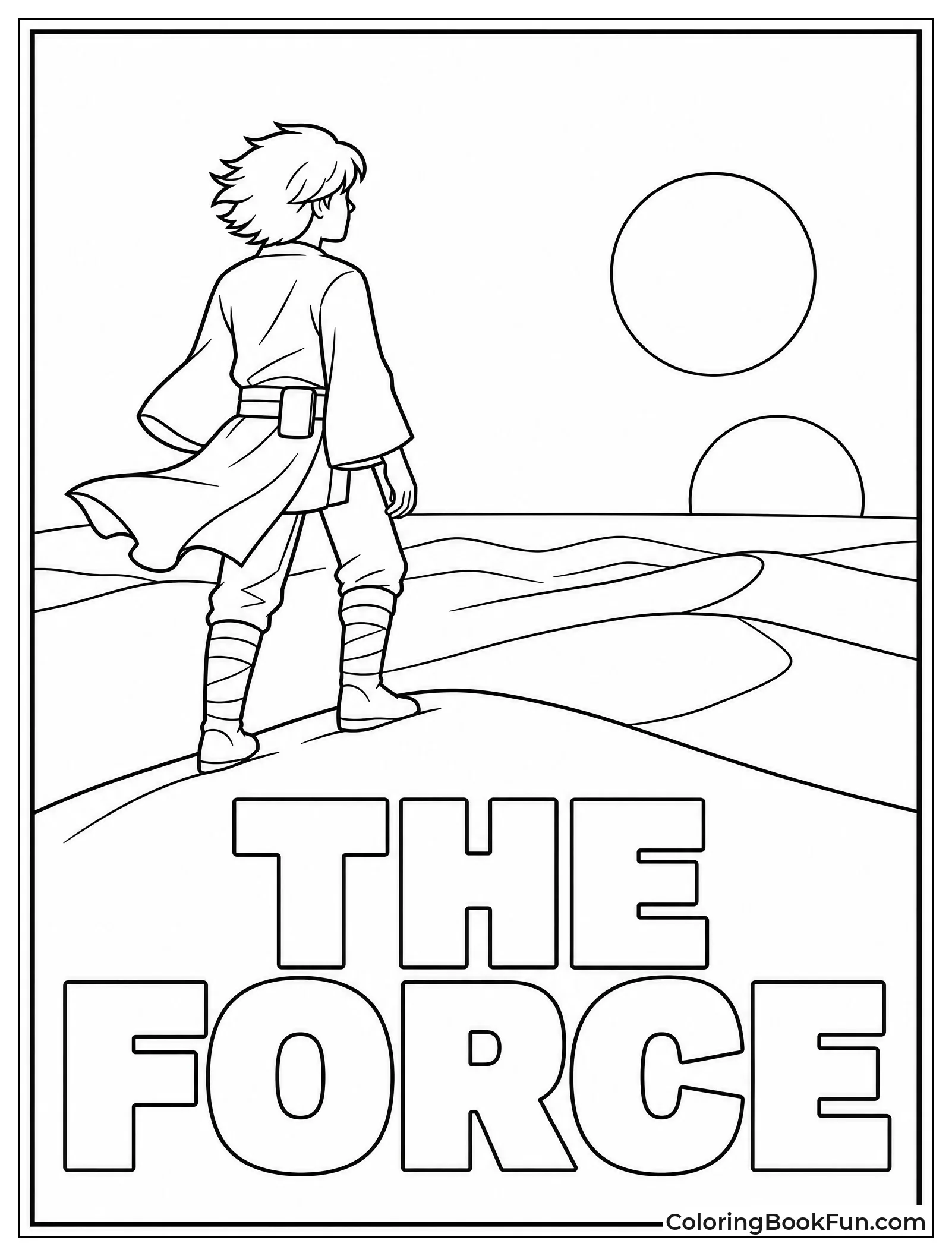 Luke Watches Two Suns Set