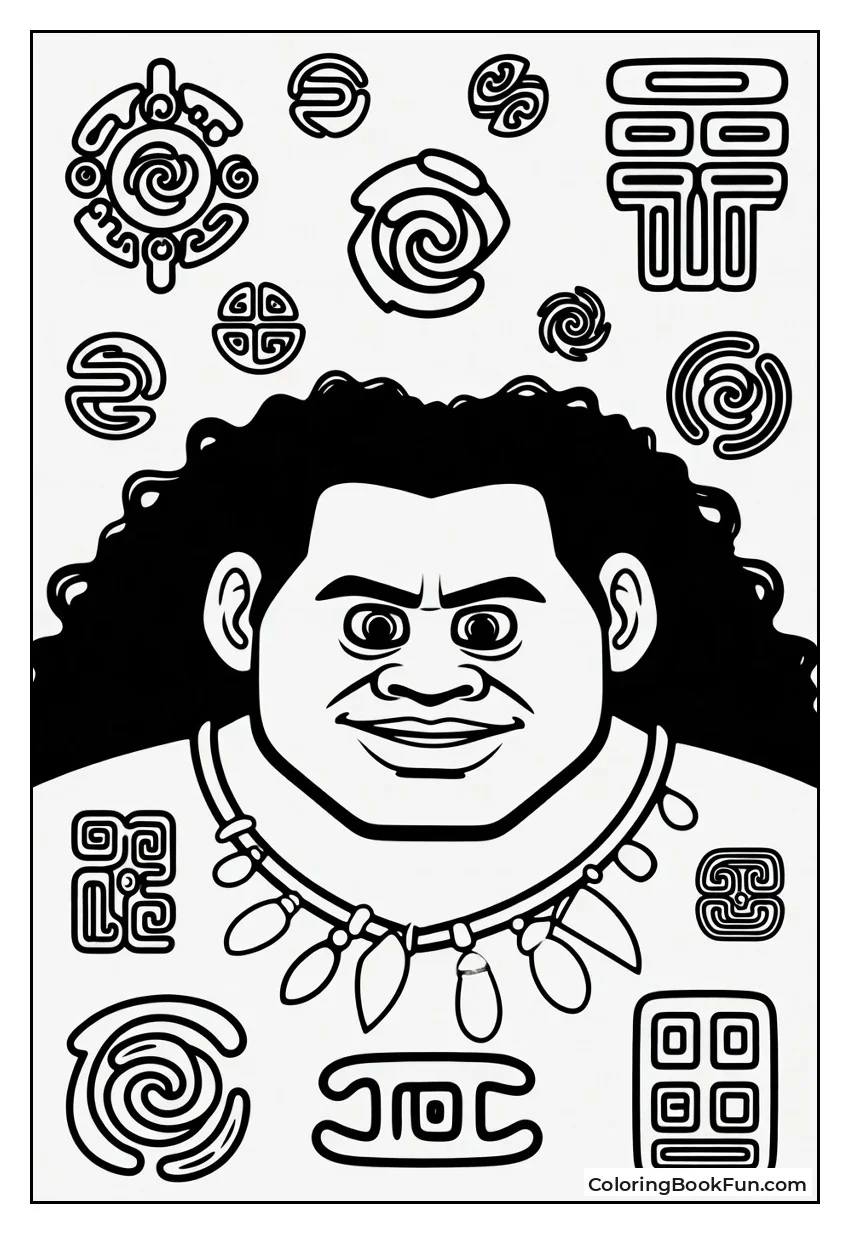 Maui Stands by Family Tree