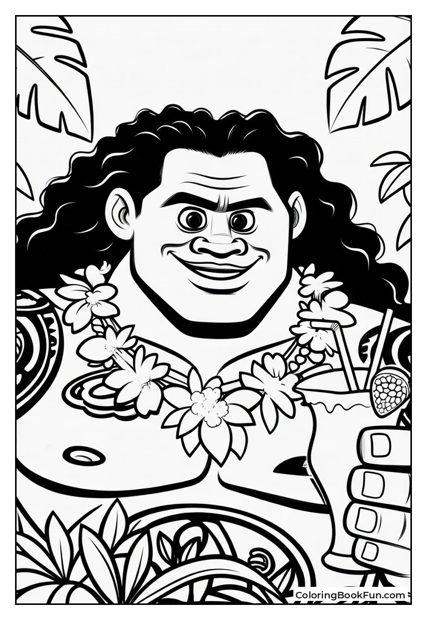Maui Enjoys Holiday Luau Party