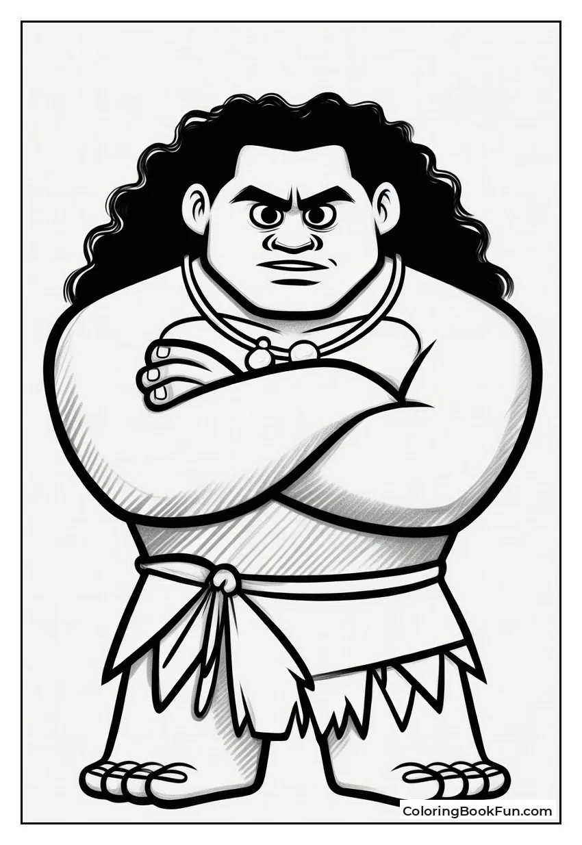 Maui Makes Grumpy Face