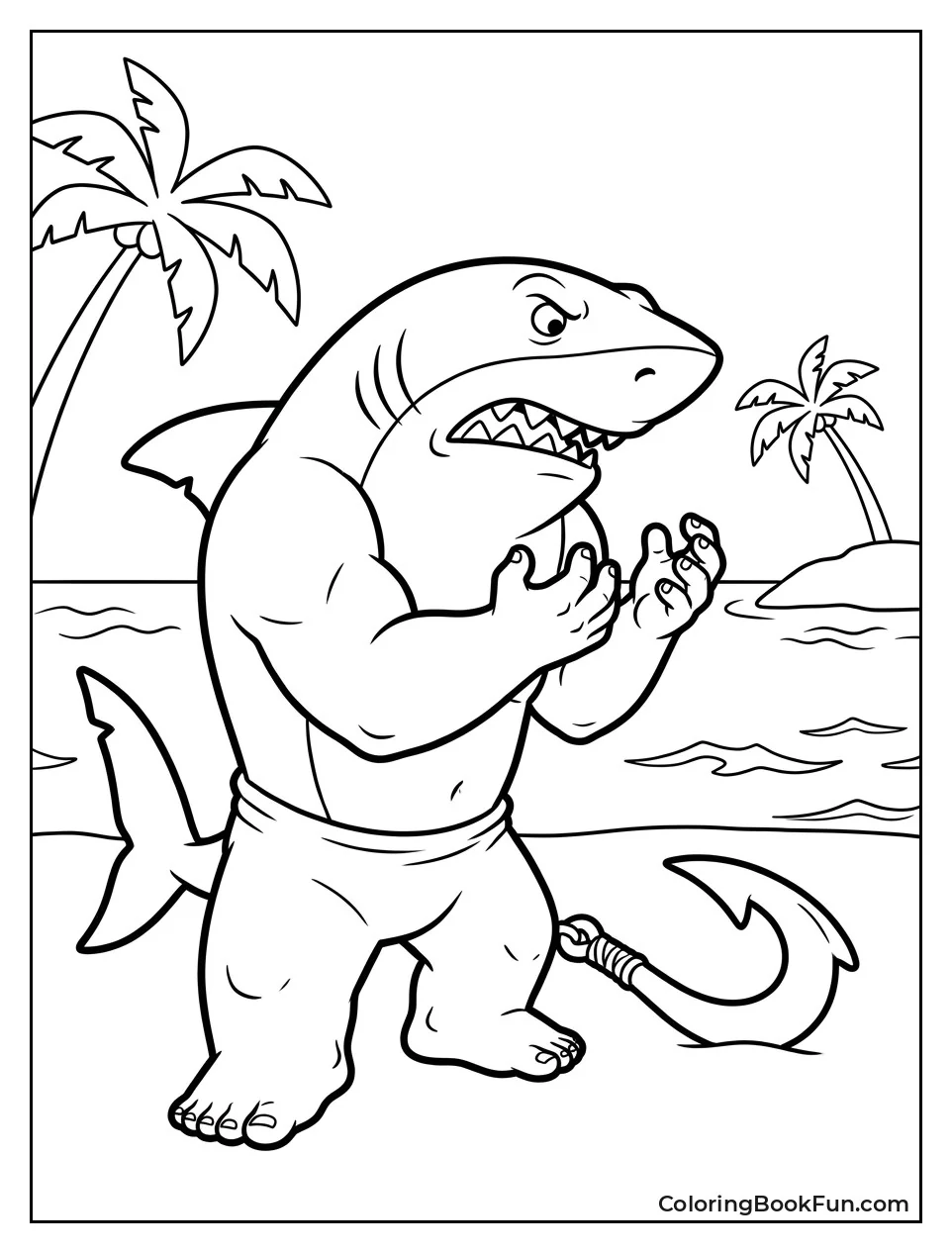 Maui with Shark Head and Body