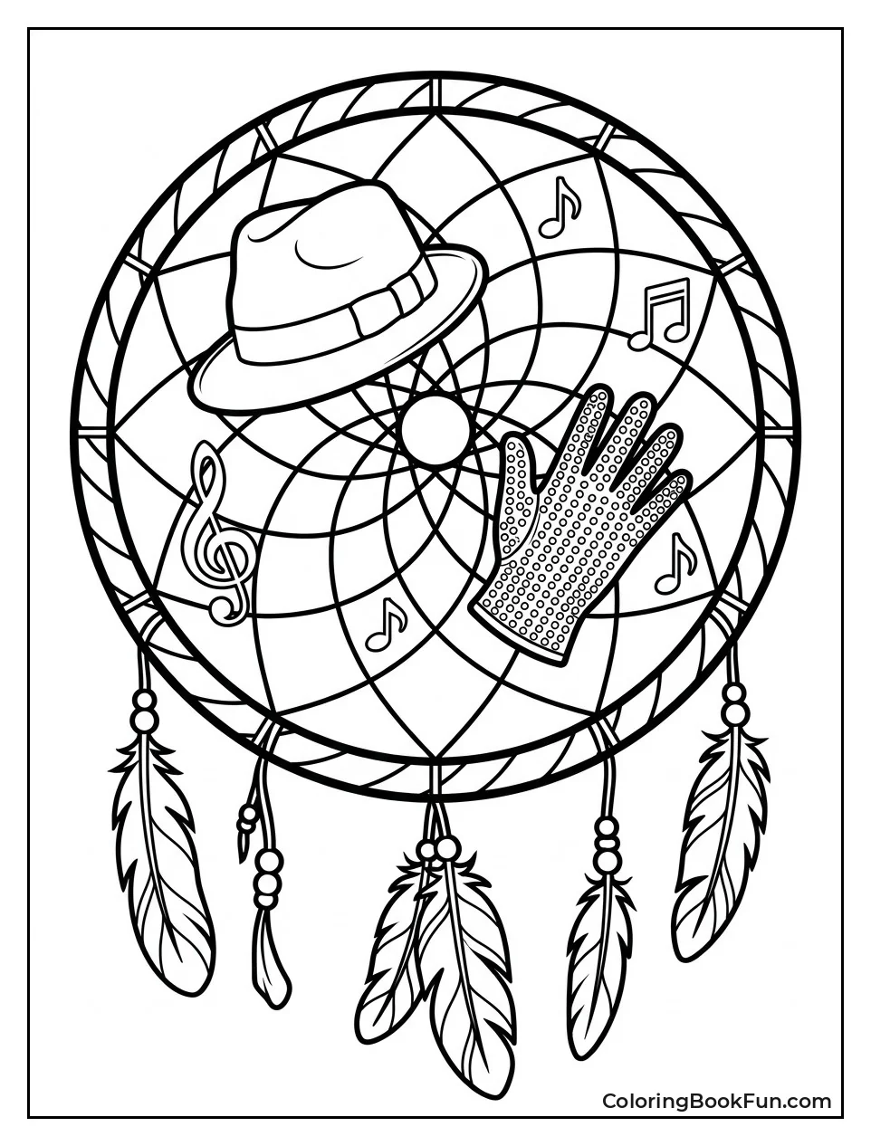 Dreamcatcher with Hat and Glove