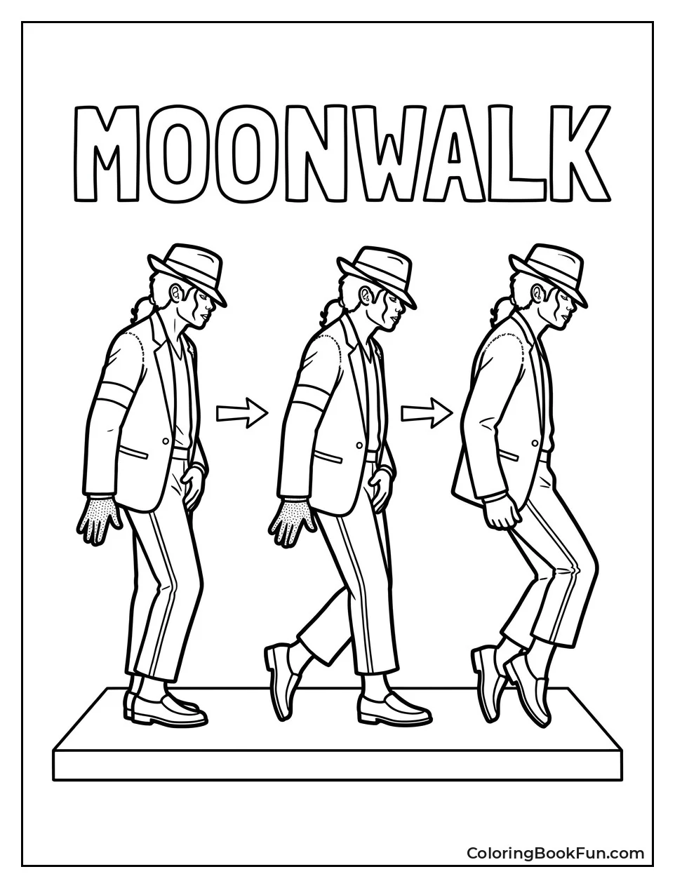 Step by Step Moonwalk Dance