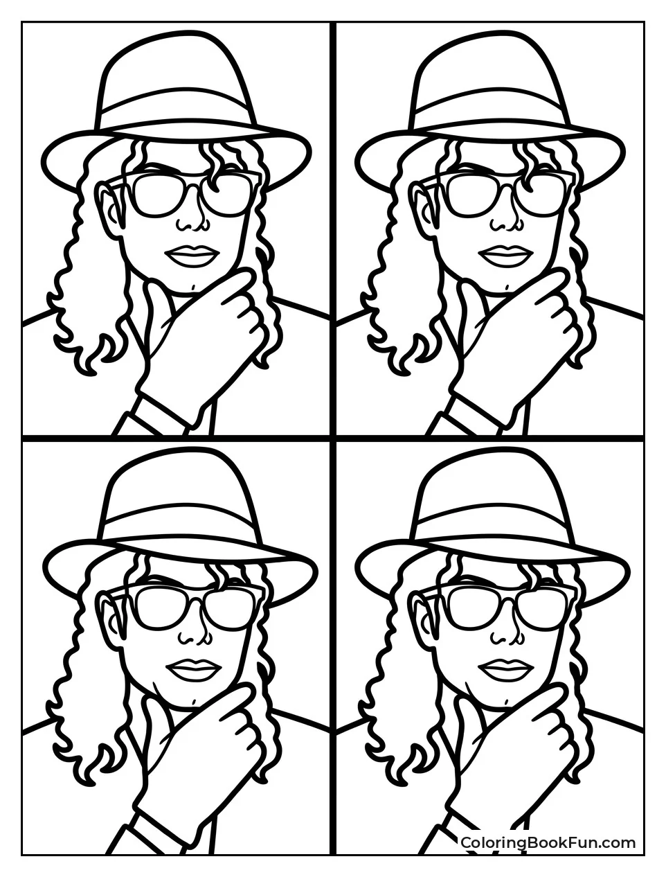 Pop Art Michael Jackson Portraits