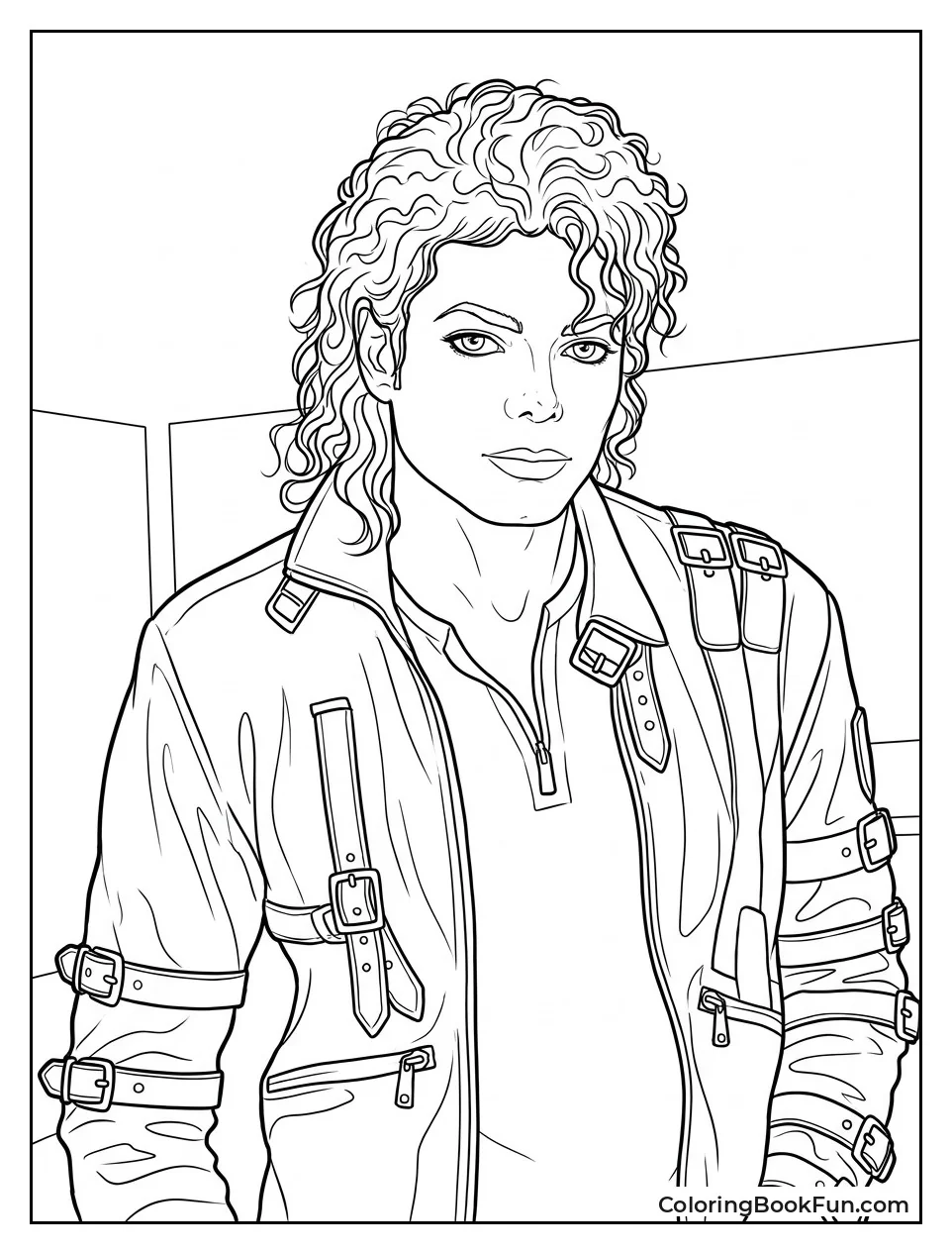 Realistic Bad Era Michael Portrait