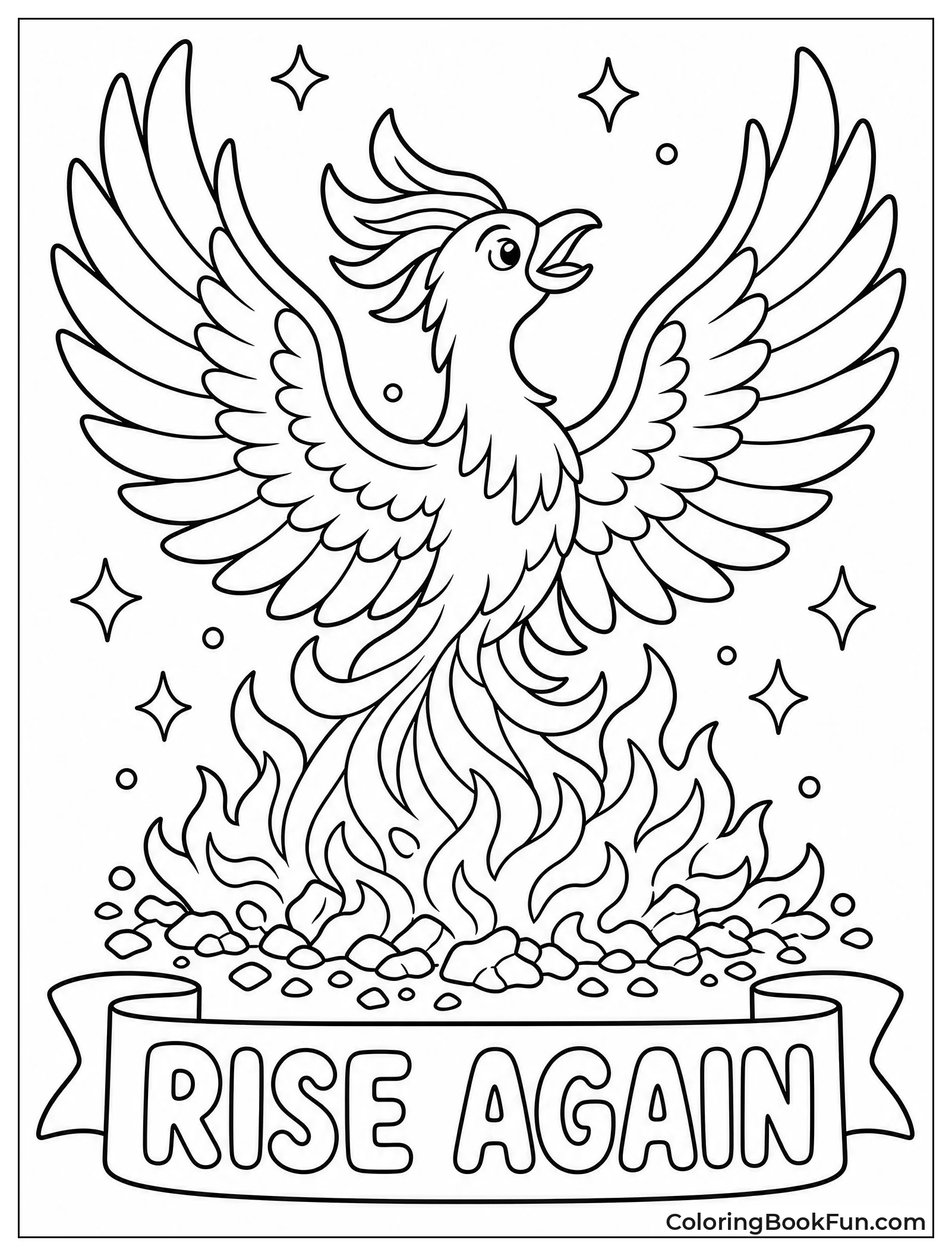 Phoenix Rises From Sparkling Ashes