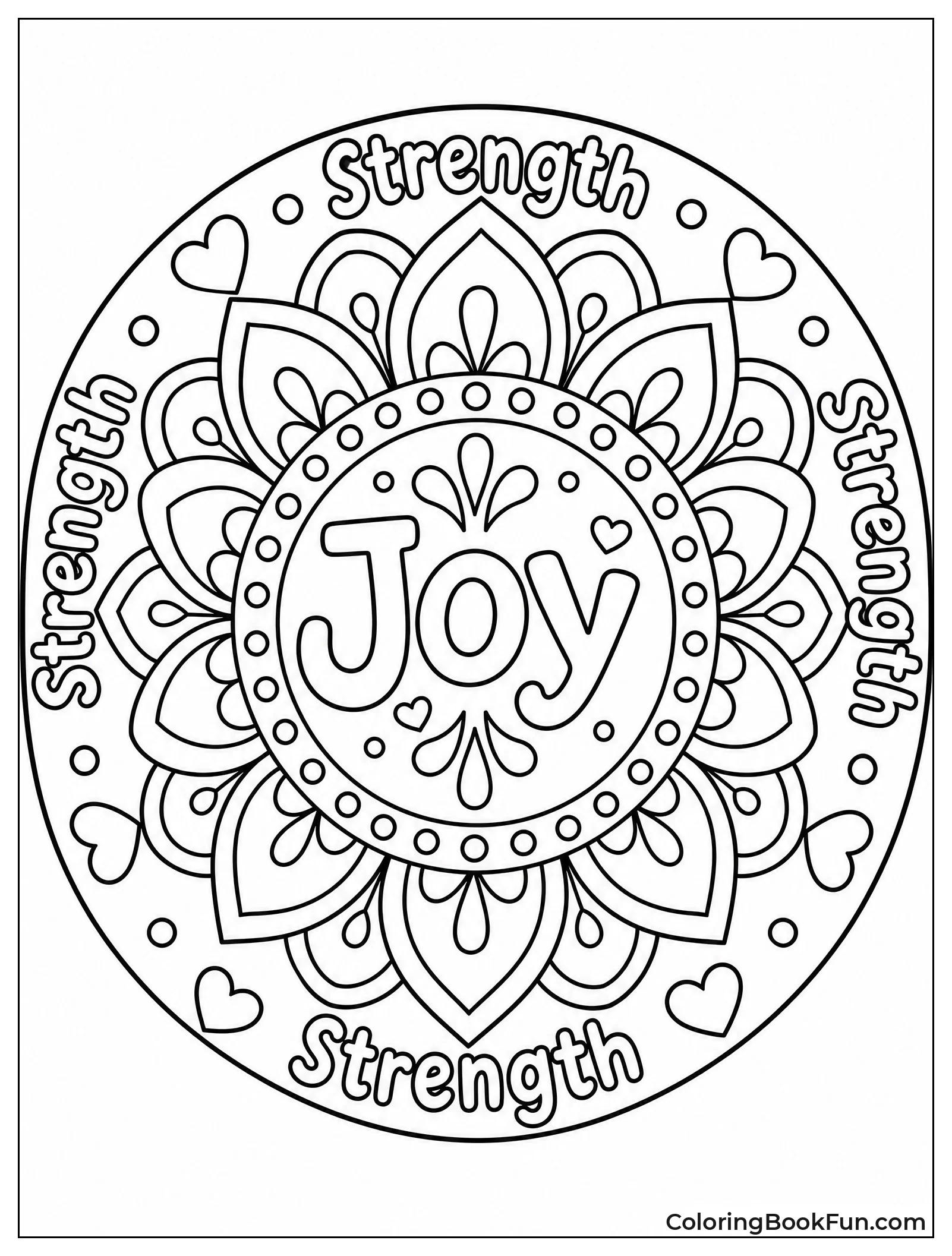 Mandala Weaves Joy and Strength