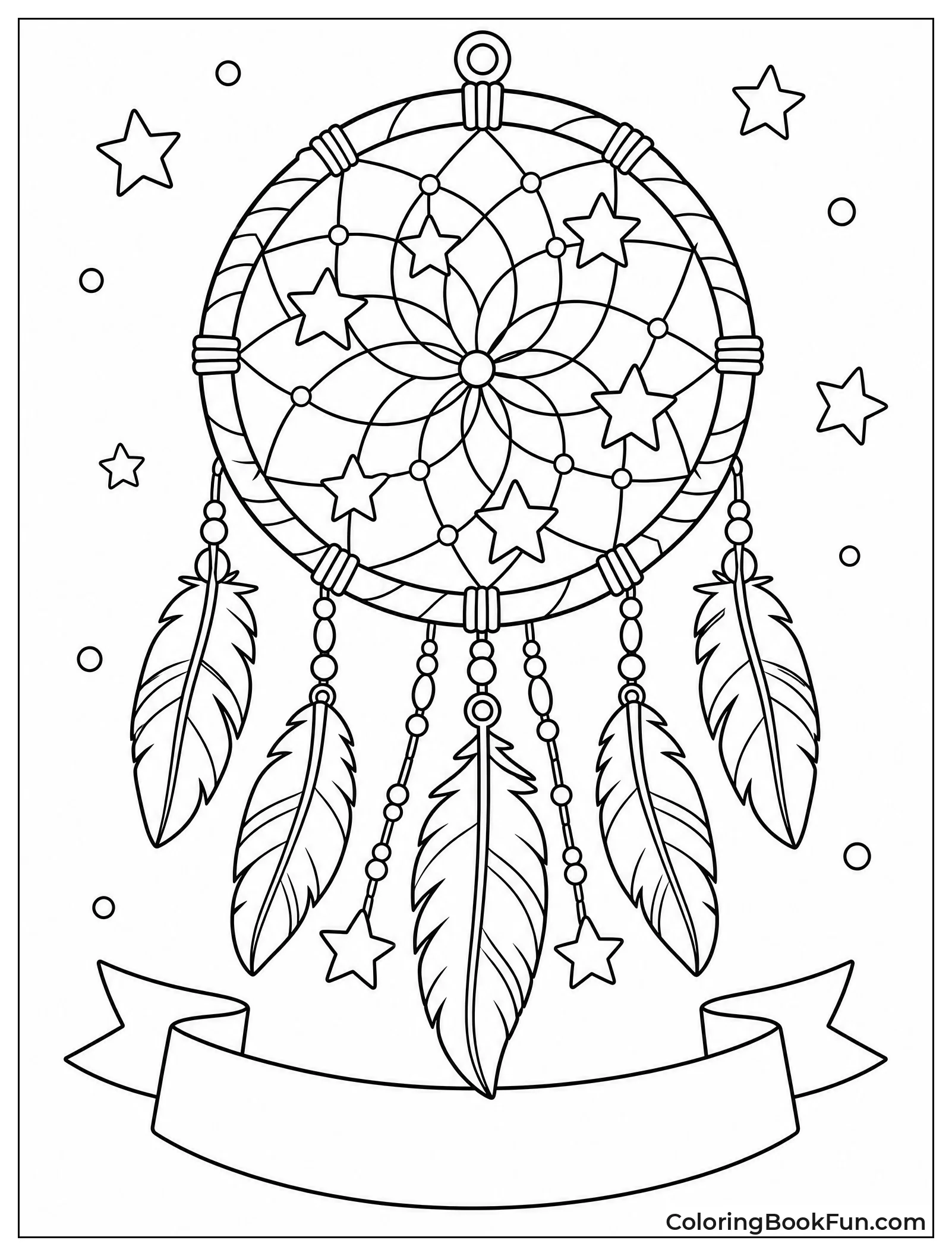 Dream Catcher Catches Falling Stars