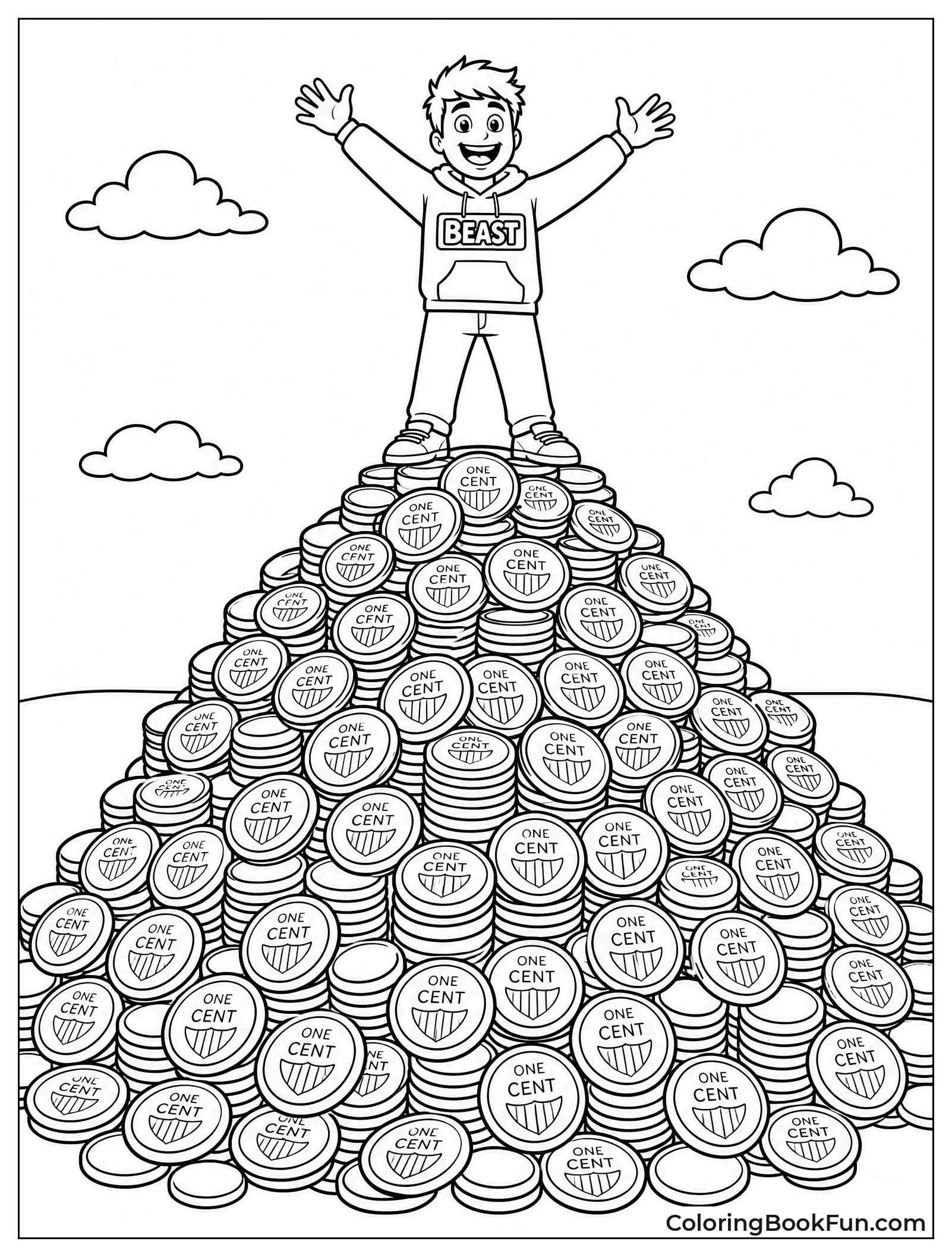 Jimmy Standing on Penny Mountain